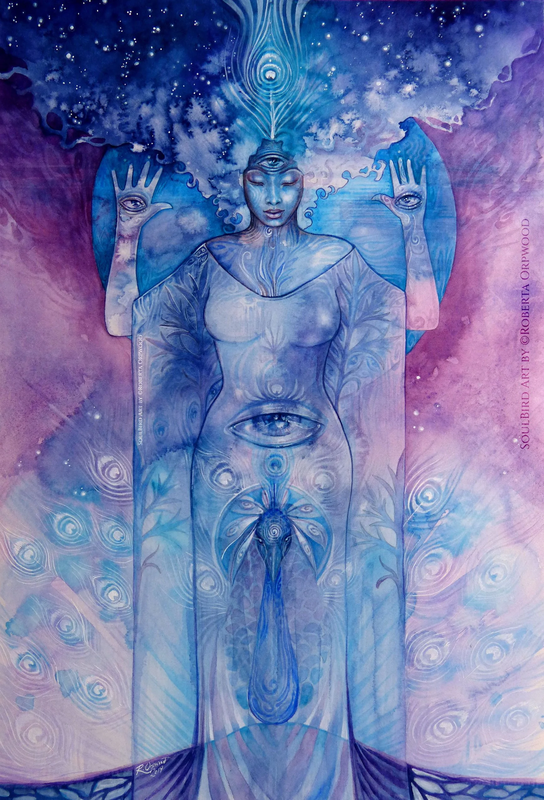 'Third Eye Chakra Goddess' / SB-C030