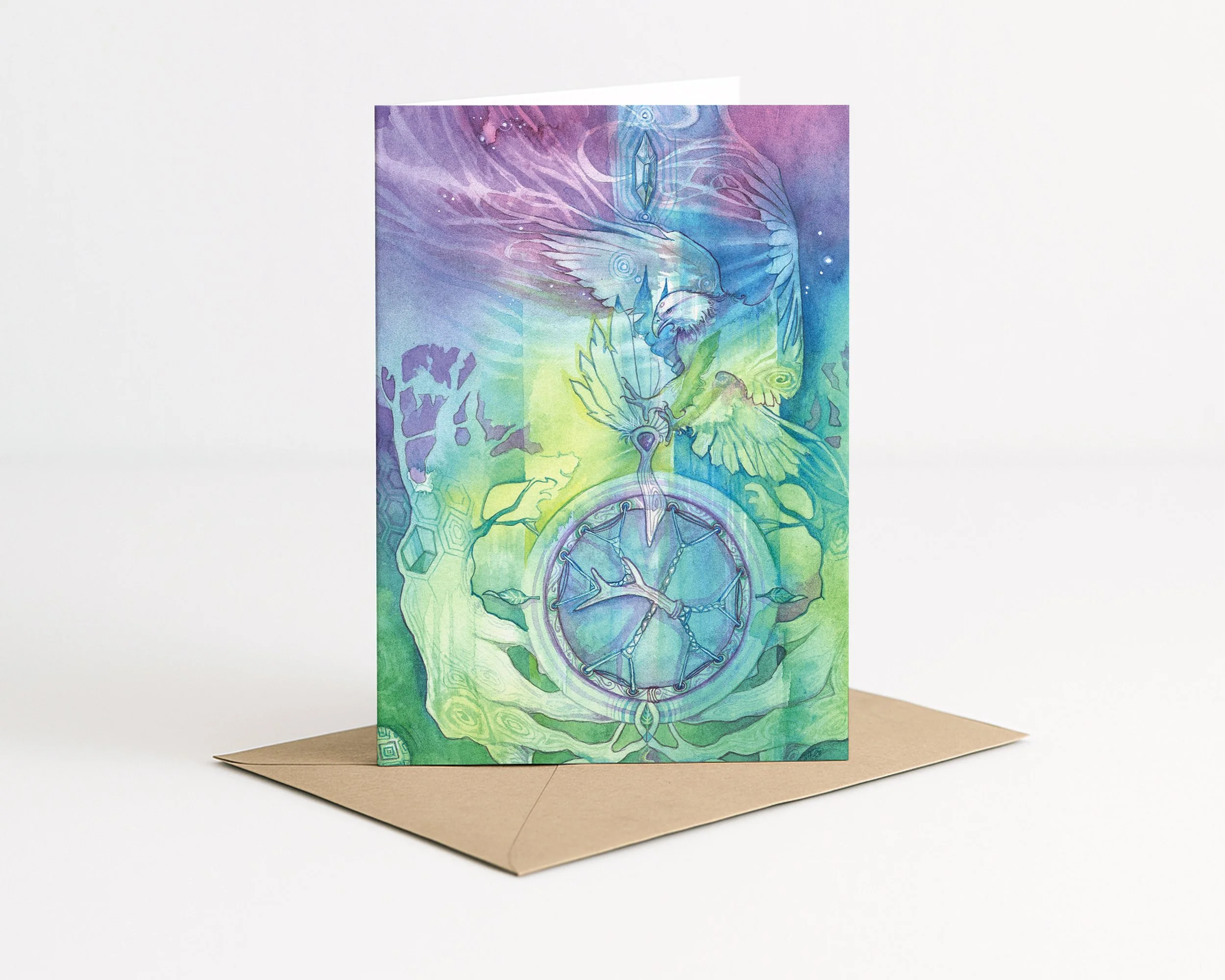 Eagle Spirit Greeting Card