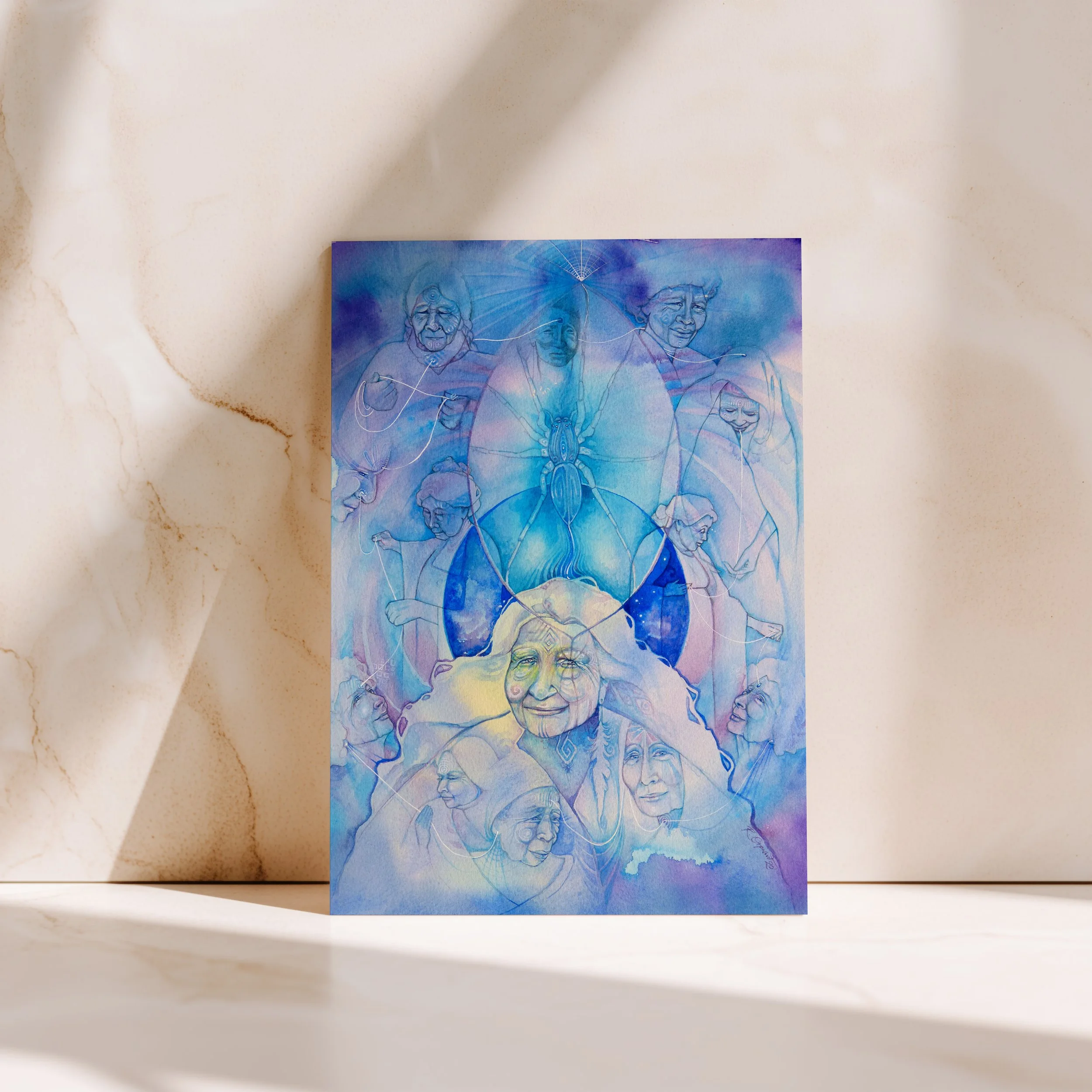 Weaving webs of grandmothers wisdom card scene 3.jpg