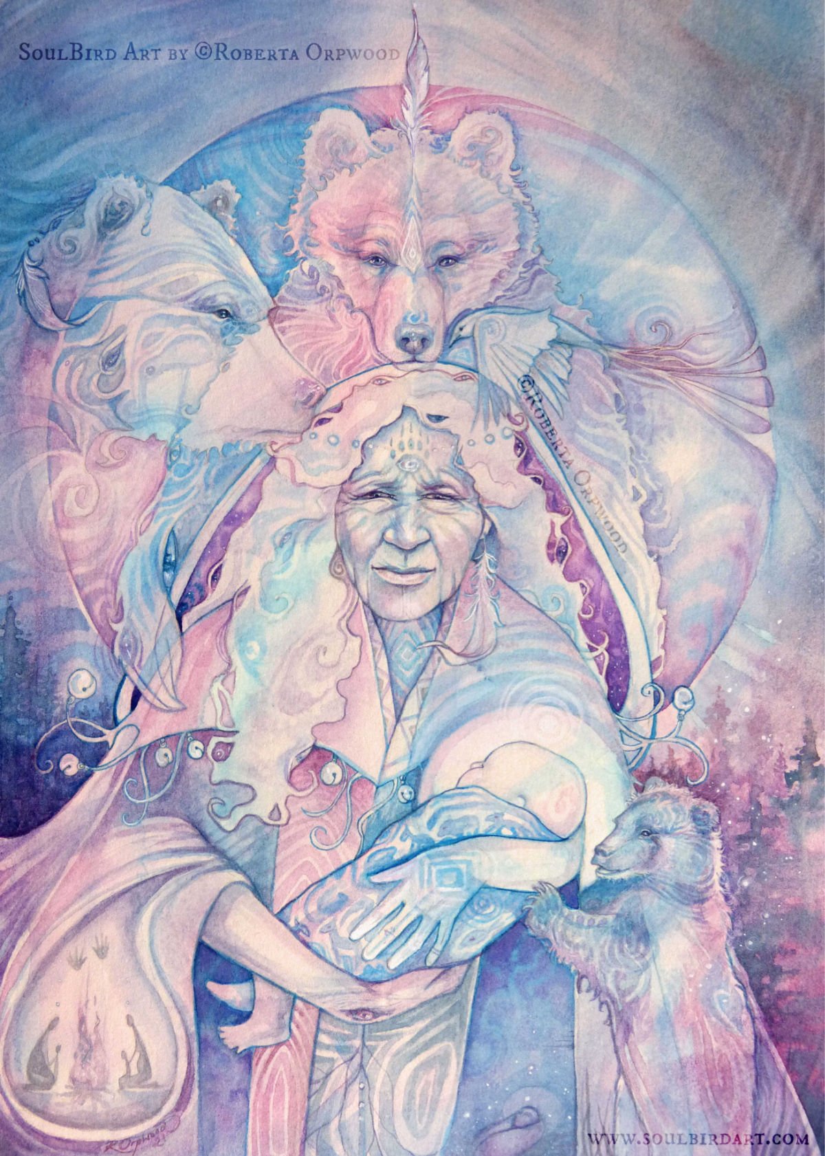 'Bear Shaman - Protector of Children' / SB-C025
