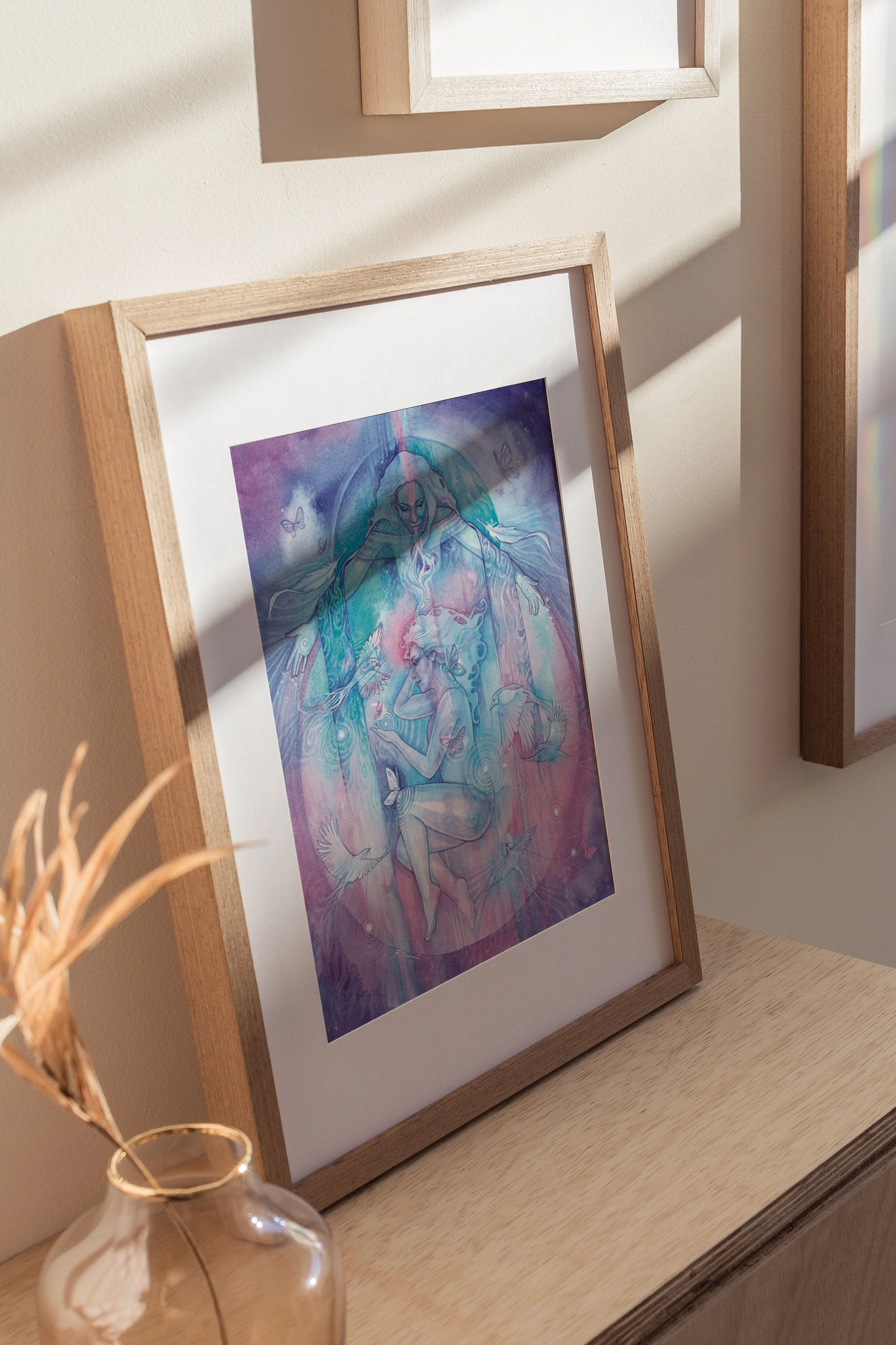 Soul Retrieval in frame with vase side.jpg