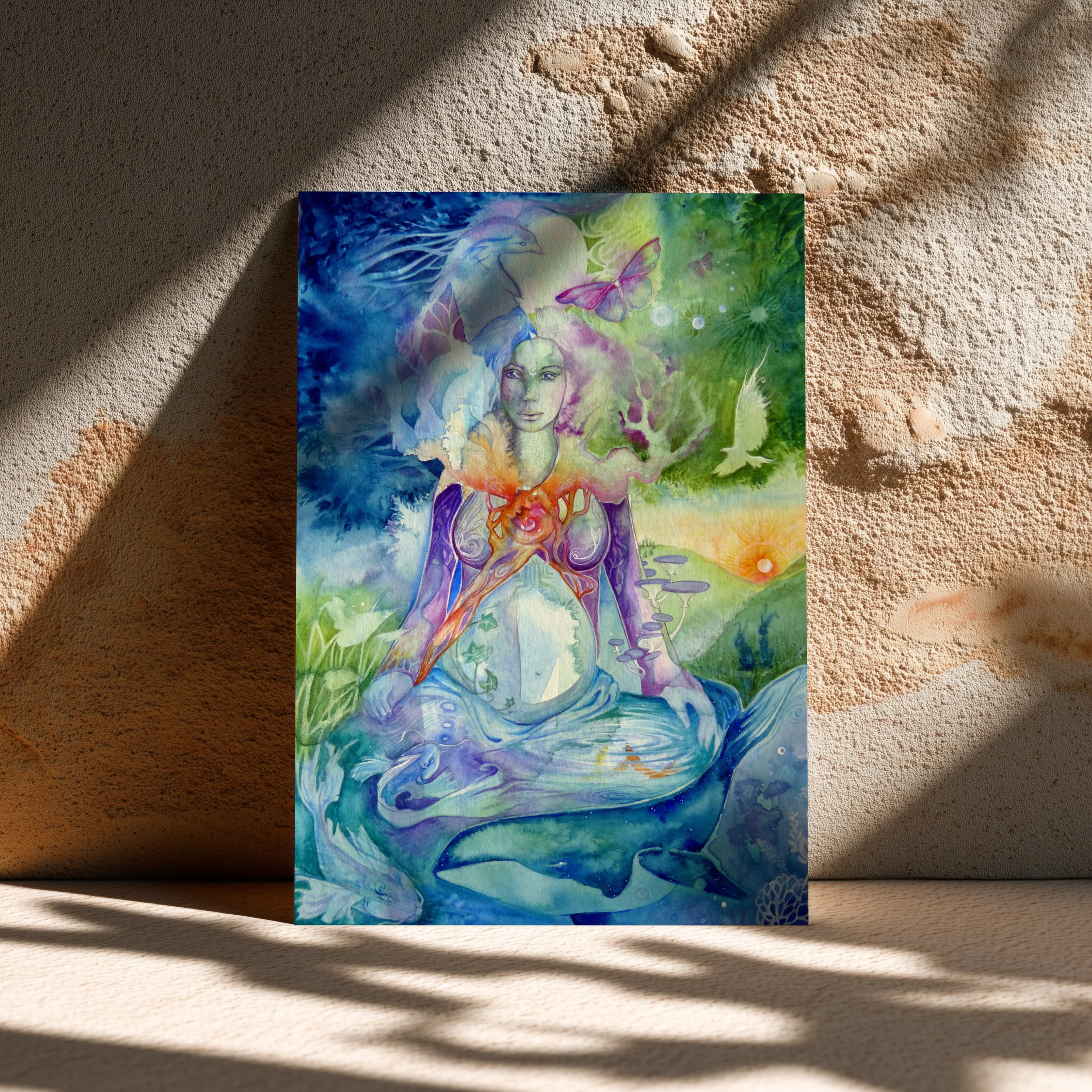 Pachamama Greeting Card