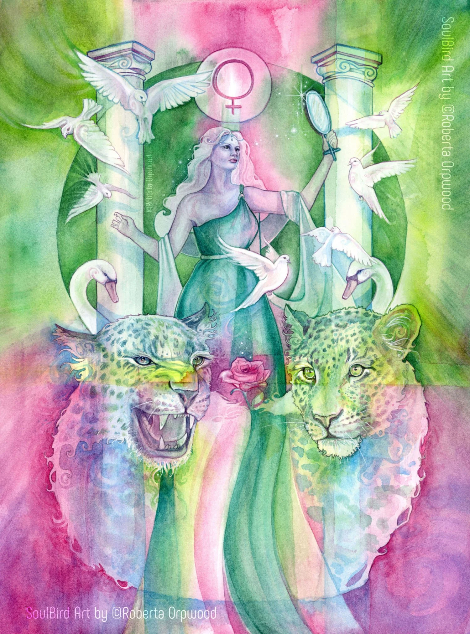 Netzach - Limited Edition Print from The Tree of Life Oracle