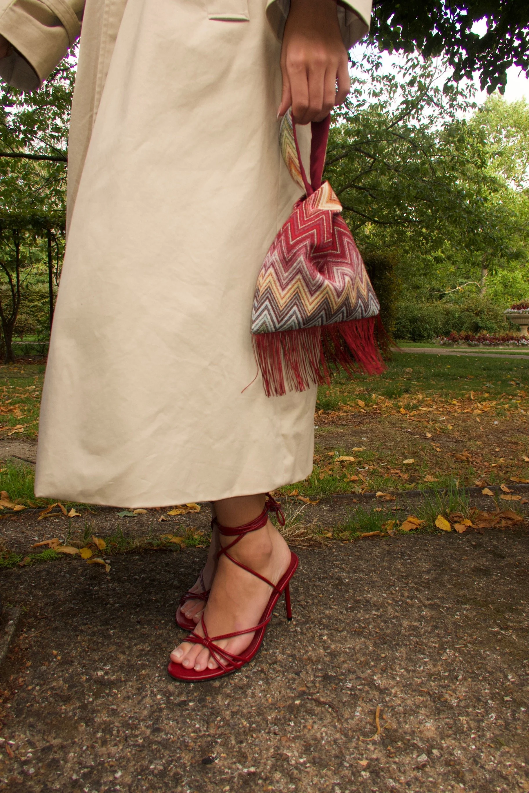 Entwine Deep Red