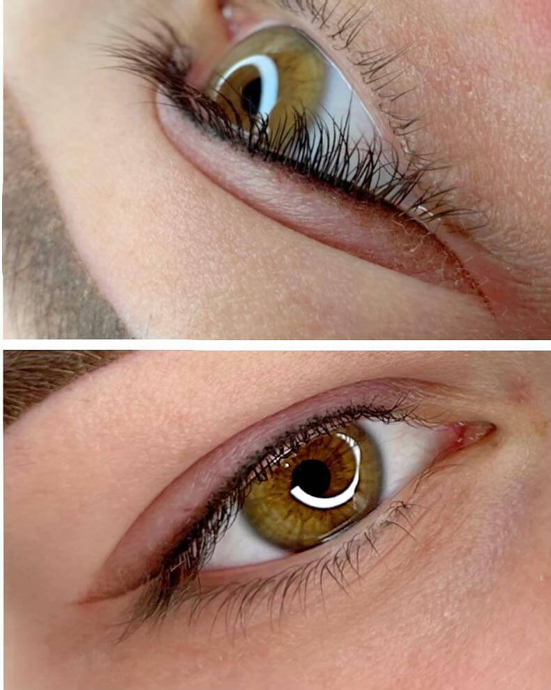 Profesionálne líčenie očí a starostlivosť o obočie v kozmetickom salóne Olyva Beauty Bratislava.