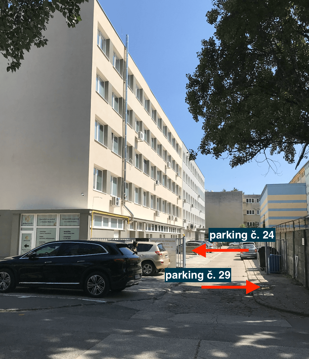 parking kozmeticky salon ruzinov olyva beauty