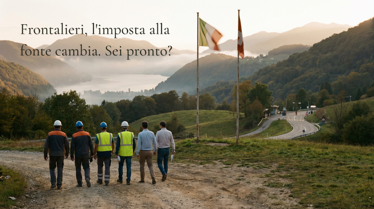 Frontalieri, l’imposta alla fonte cambia. Sei pronto?