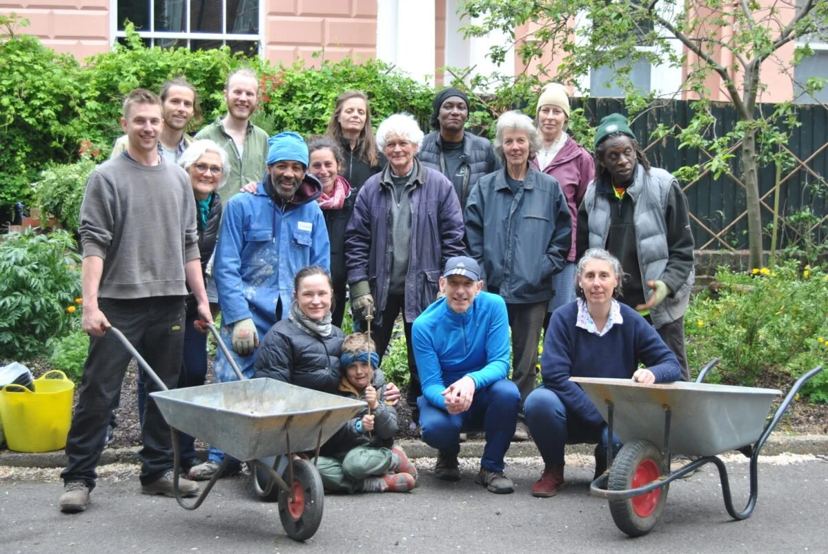 No 104 Permablitz at Cecil Sharp House • 23rd April 2022
This permablitz prepared the garden for the summer. We planted seeds, potting on seedlings, created signage, built a wicking planter, and applied aerated compost and nettle teas.