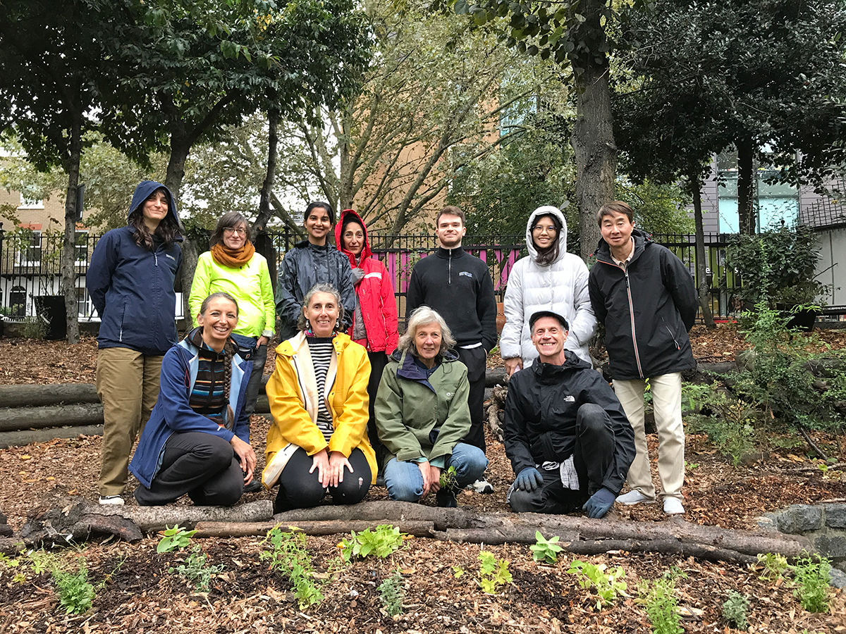 No 126 Permablitzes at Calthorpe Community Centre • Wednesday 18th and 25th October 2023
This permablitz was part of an initiative from Kentish Town City Farm to establish six new green and edible spaces in Camden. The spaces have had permaculture de