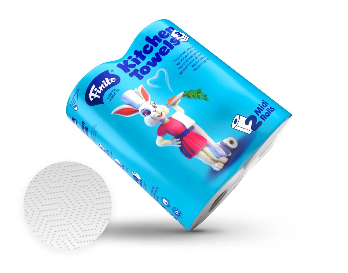 Küchenrolle 3 - Lagig
2 Rollen 50 Blatt