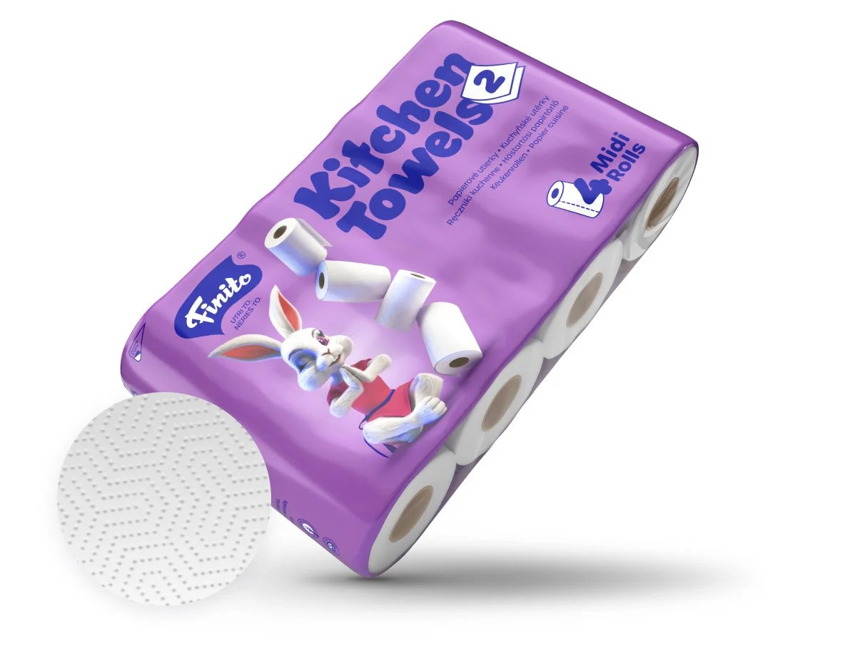 Küchenrolle 2 - Lagig
4 Rollen 50 Blatt