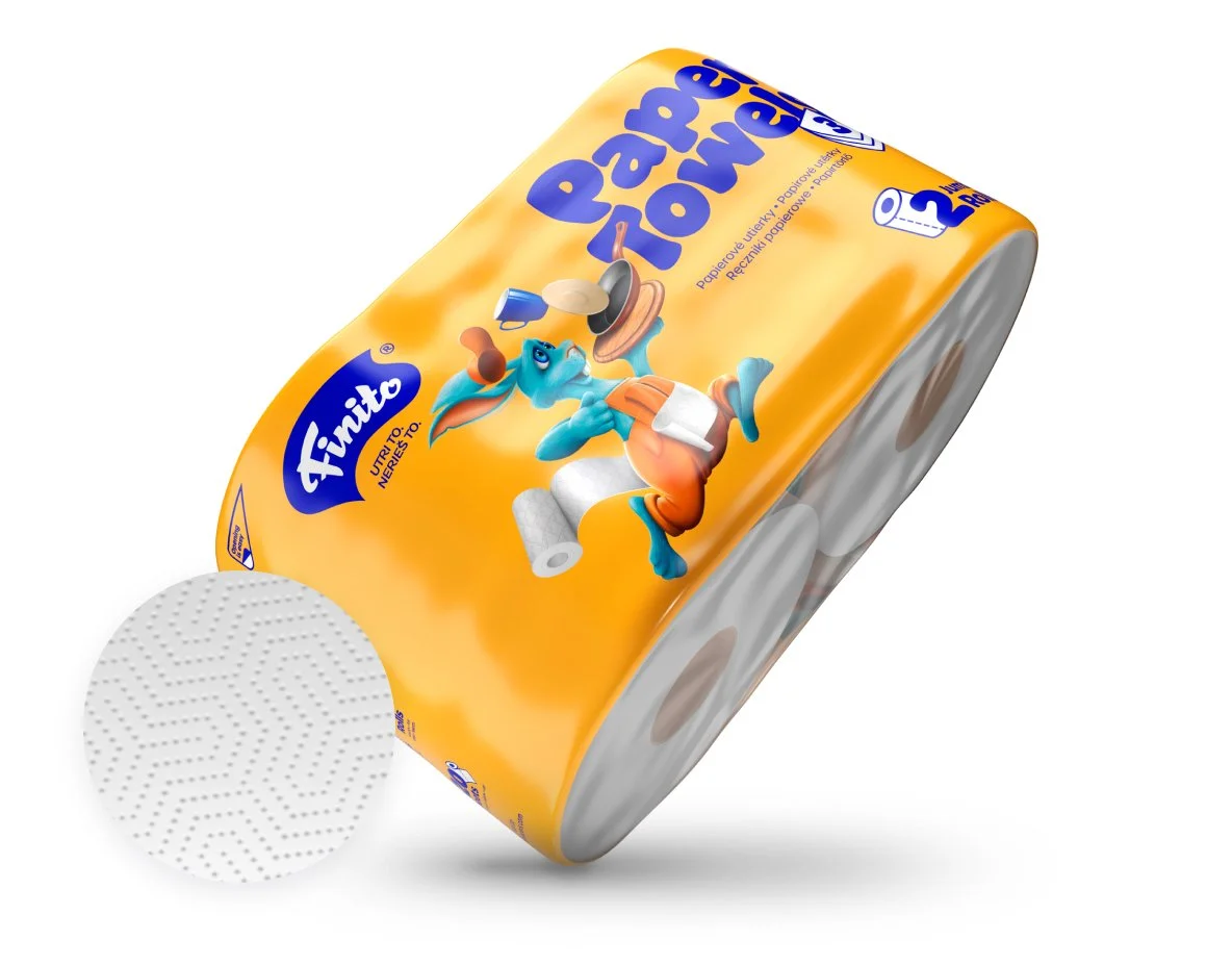 Handtuchrolle 3 - Lagig
2 Rollen 420 Blatt