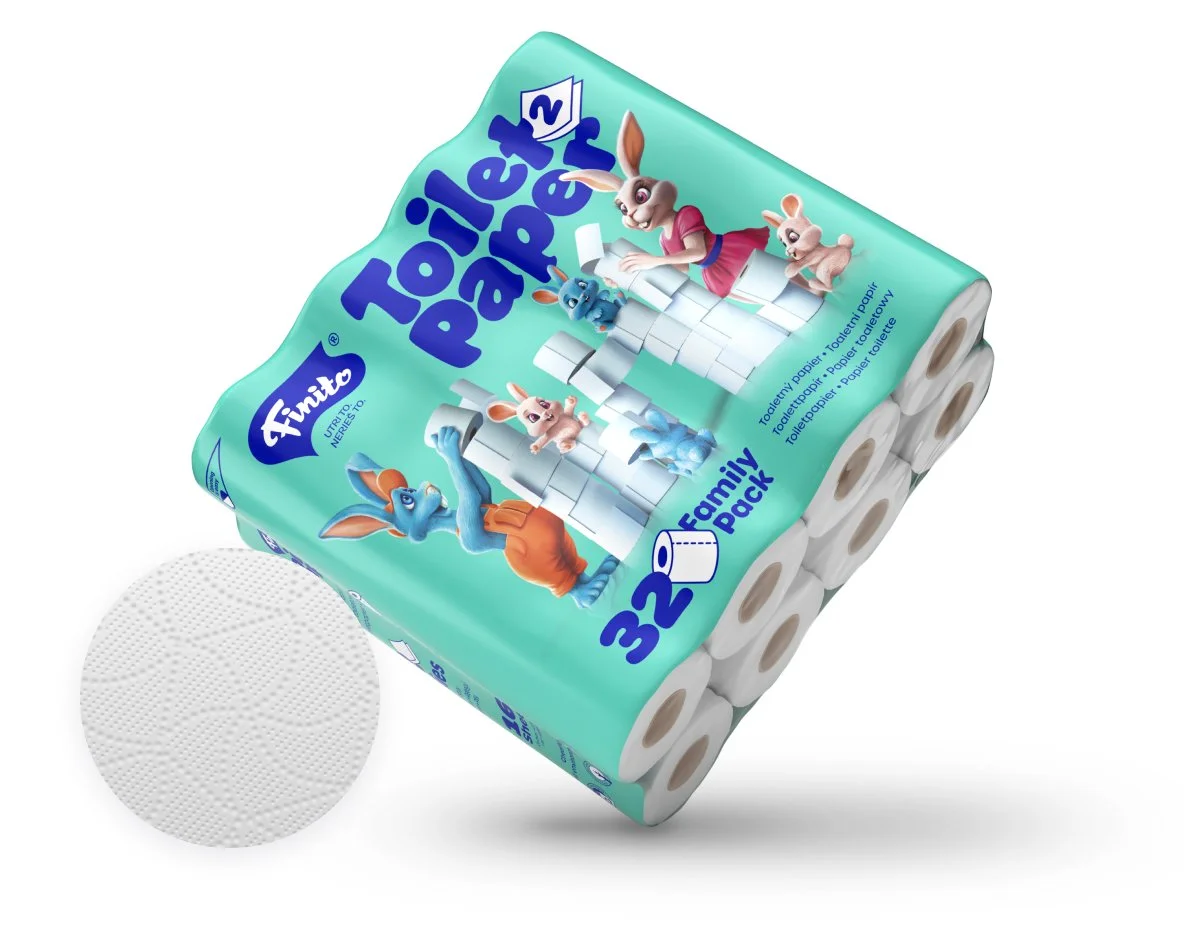 Toilettenpapier 3 - Lagig
32 Rollen 160 Blatt