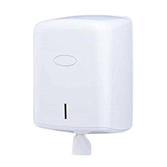 Handtuchspender in Weiß