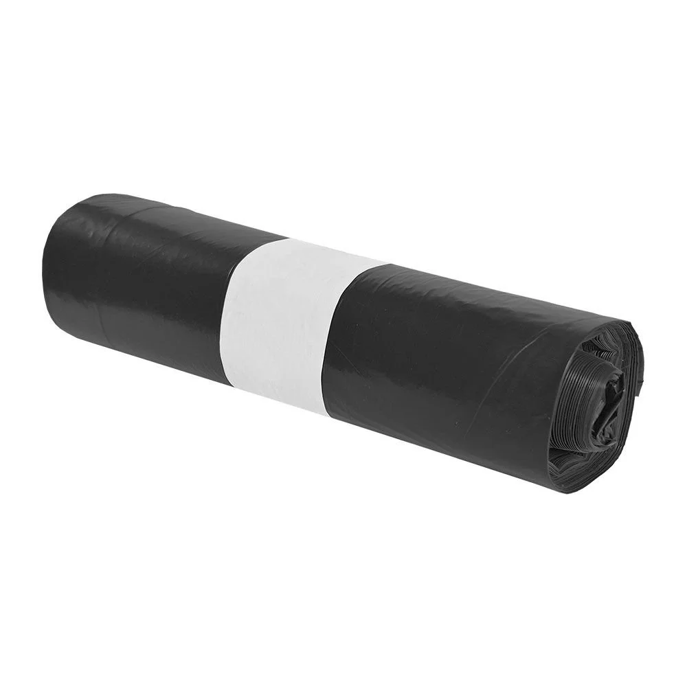 Gummi- oder Kunststoffmatte mit schwarzem und weißem Muster, aufgerollt.