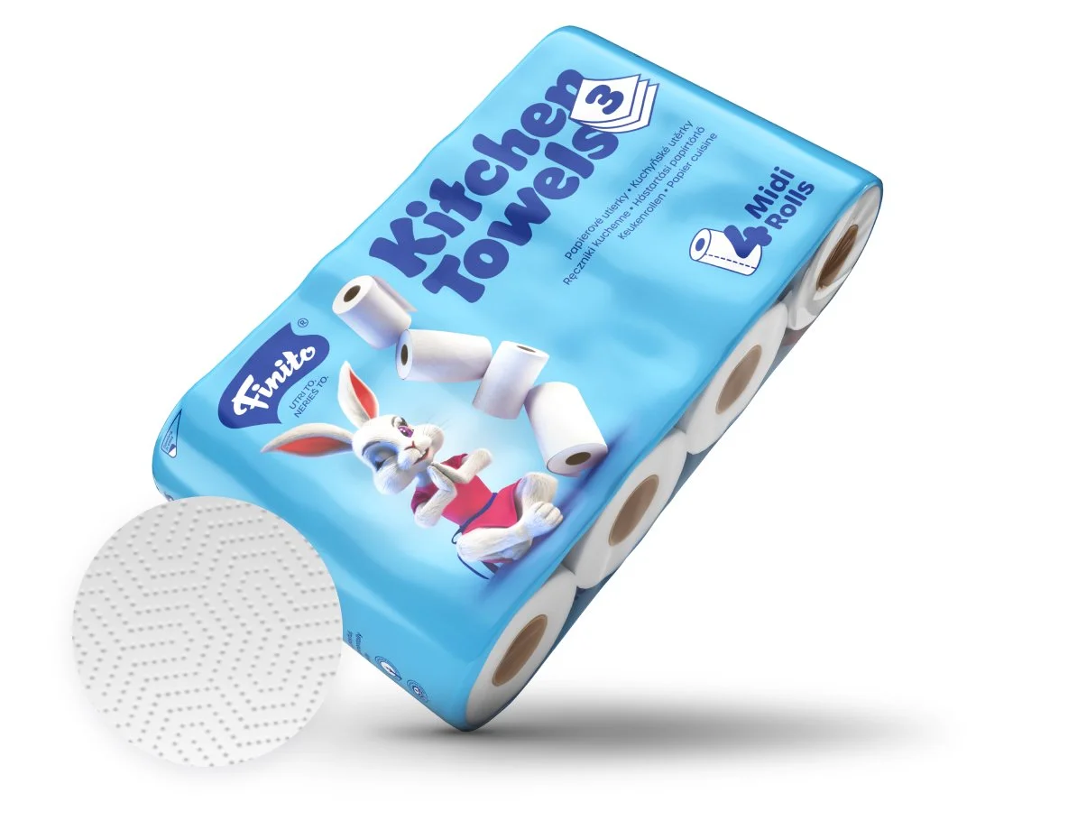 Küchenrolle 3 - Lagig
4 Rollen 50 Blatt