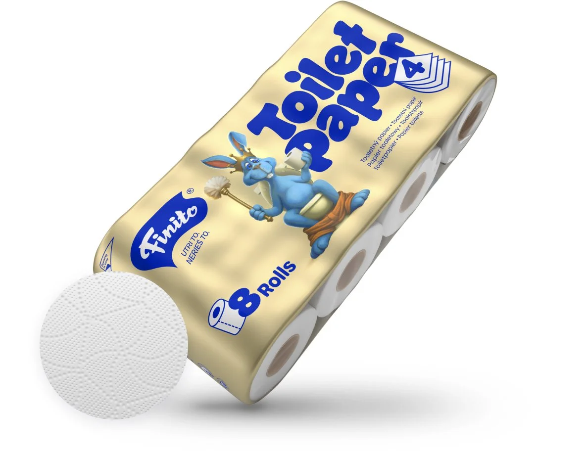 Toilettenpapier 4 - Lagig
8 Rollen 160 Blatt