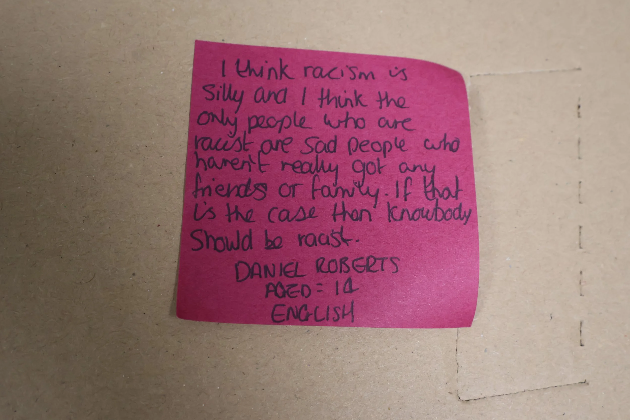 13. Daniel Roberts (aged 14) 19.1.2001.JPG