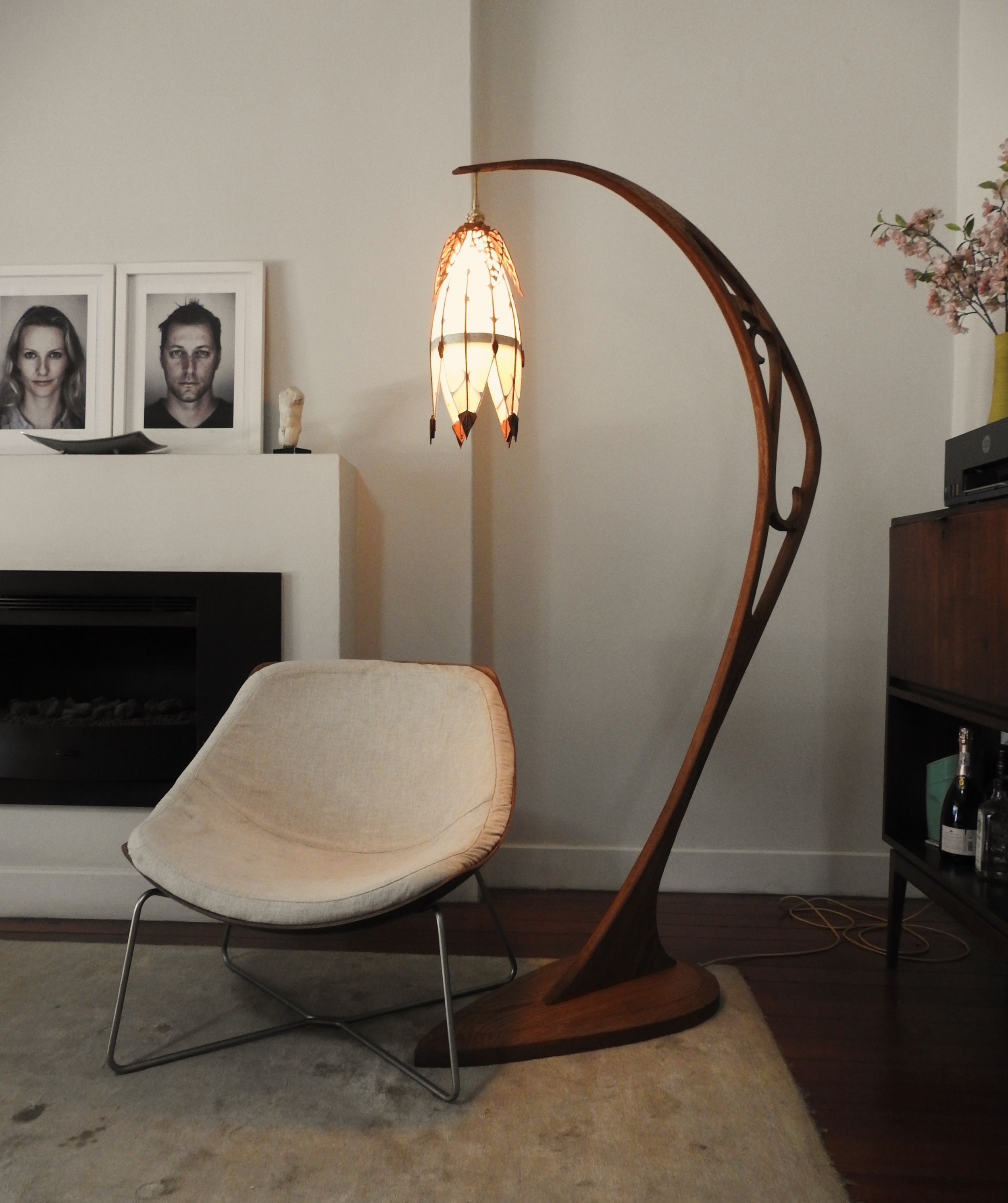 The Bent Standing Lamp