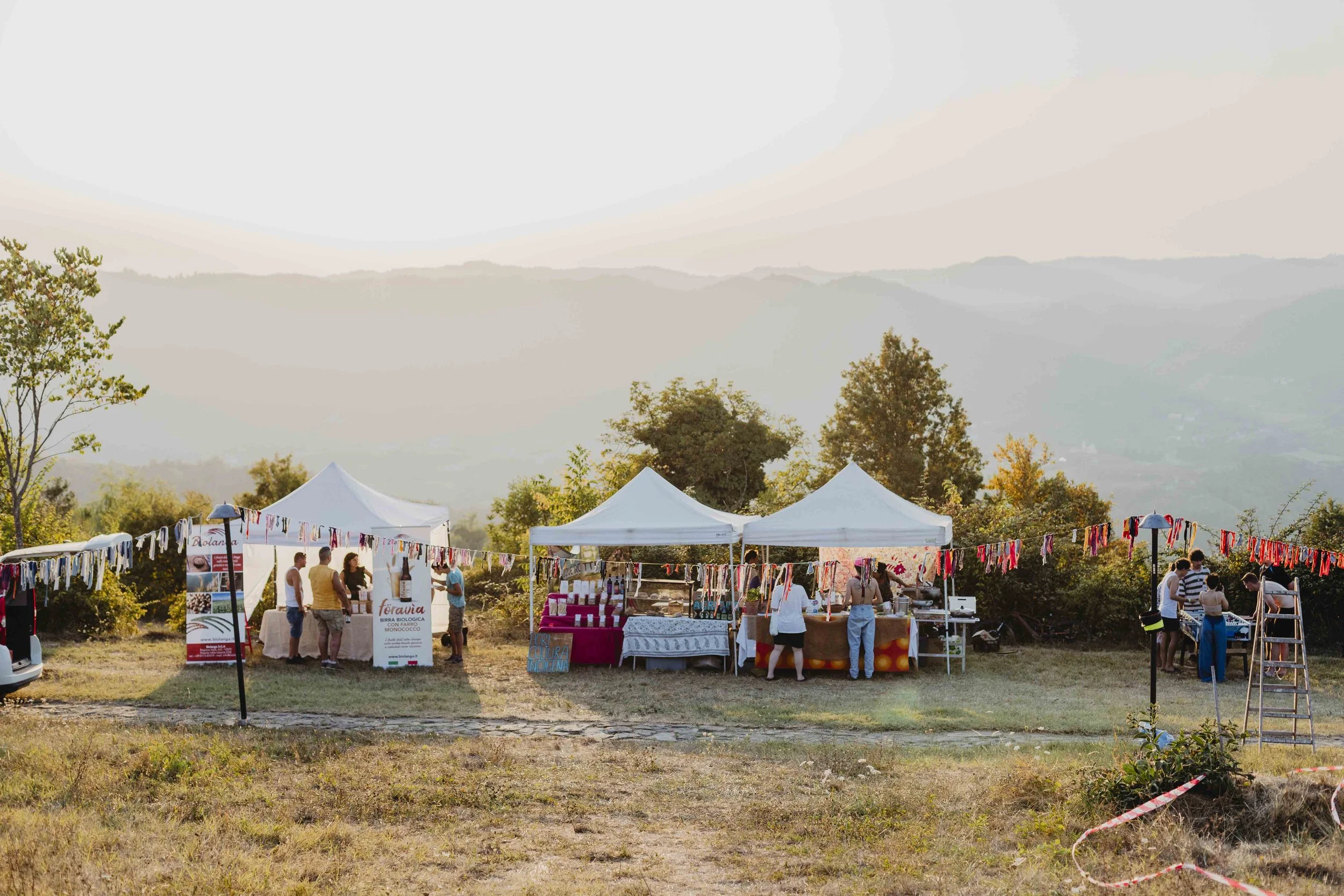 Festa di comunità e mercatino all’aperto durante ECOFestival a Bergolo