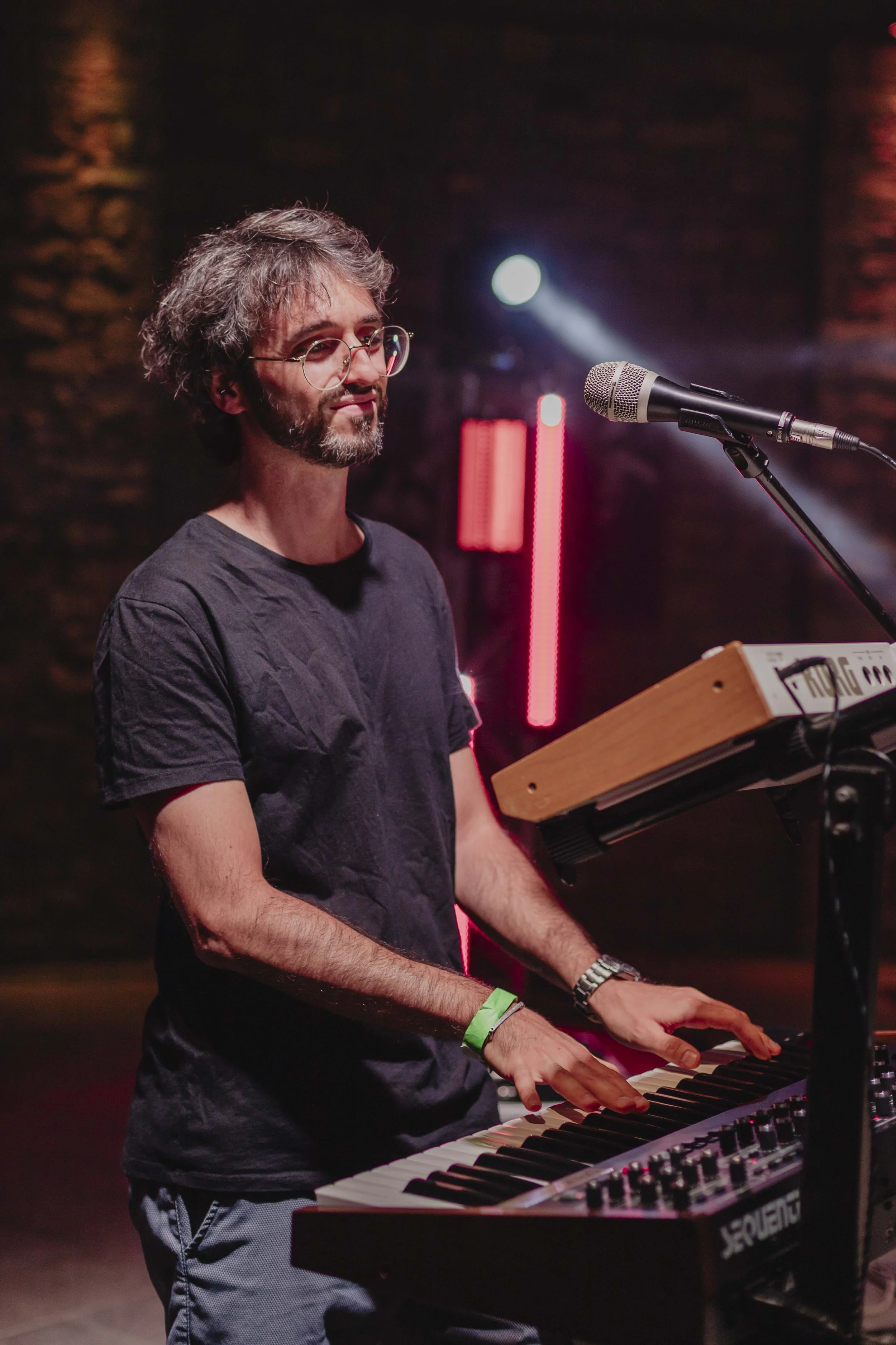 Concerto dei Westfalia all’ECOFestival in Alta Langa con sintetizzatori e luci sceniche