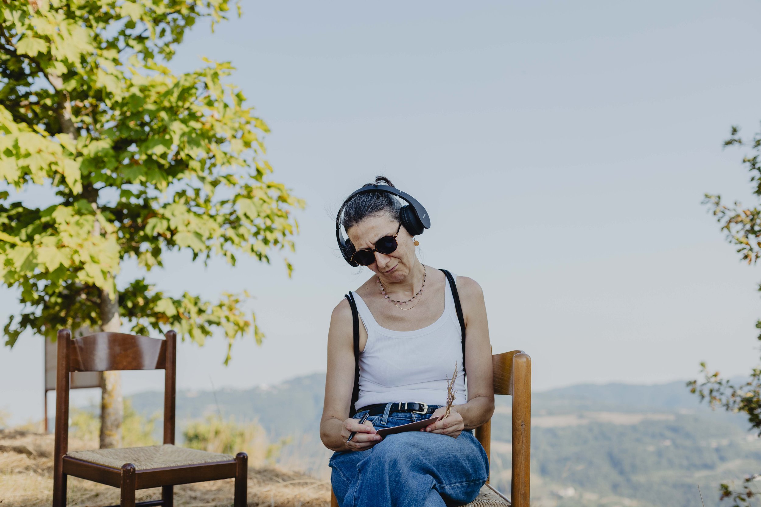 Partecipante al workshop di scrittura e relazione con Elena Pugliese a ECOFestival di Bergolo