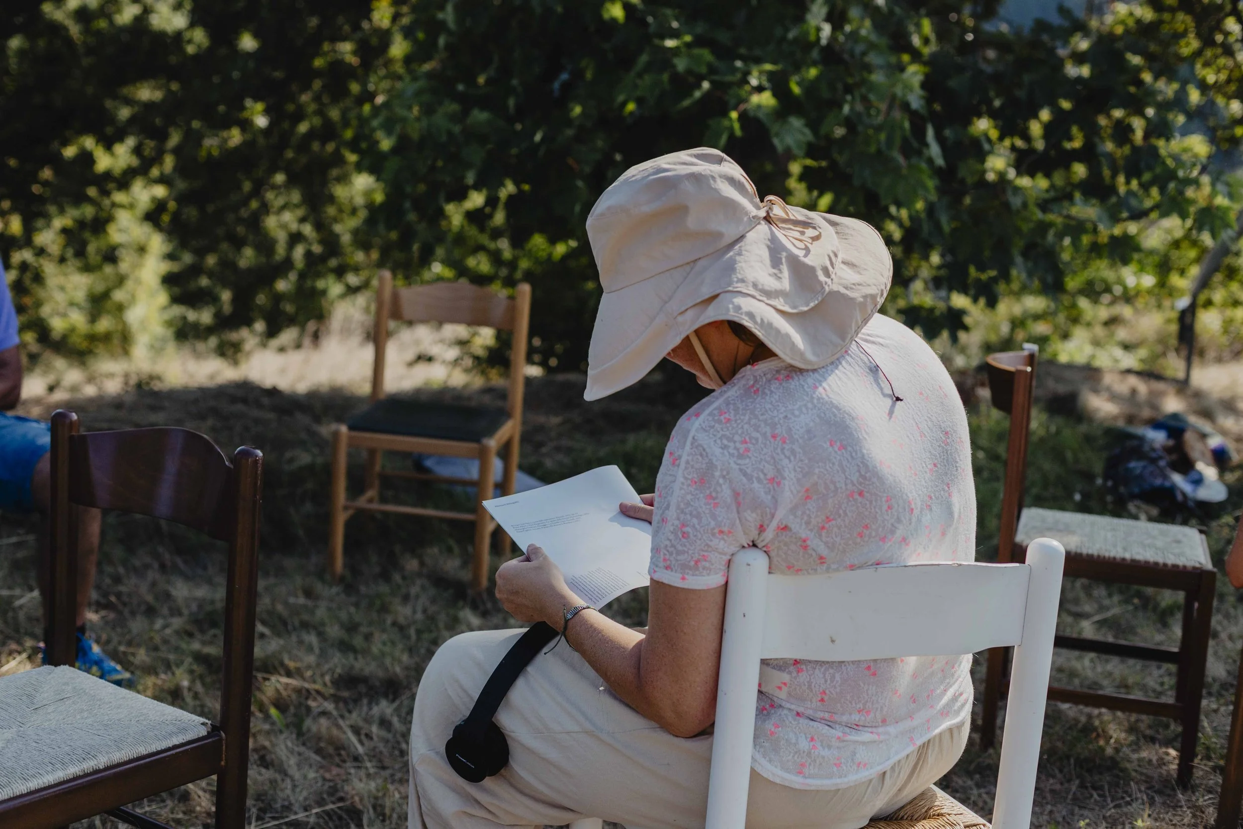 Azione partecipativa “Pensare come il suolo” durante ECOFestival, festival di rigenerazione territoriale in Piemonte