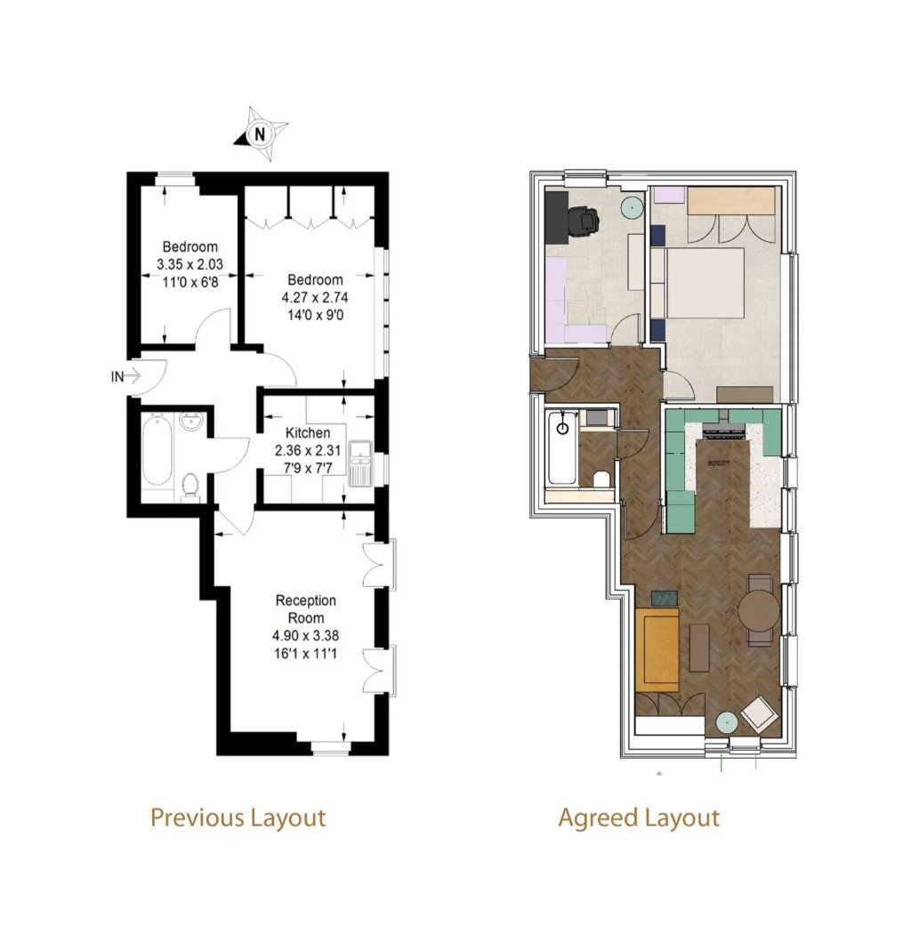 Palette & Space Mowbray Road Floorplans