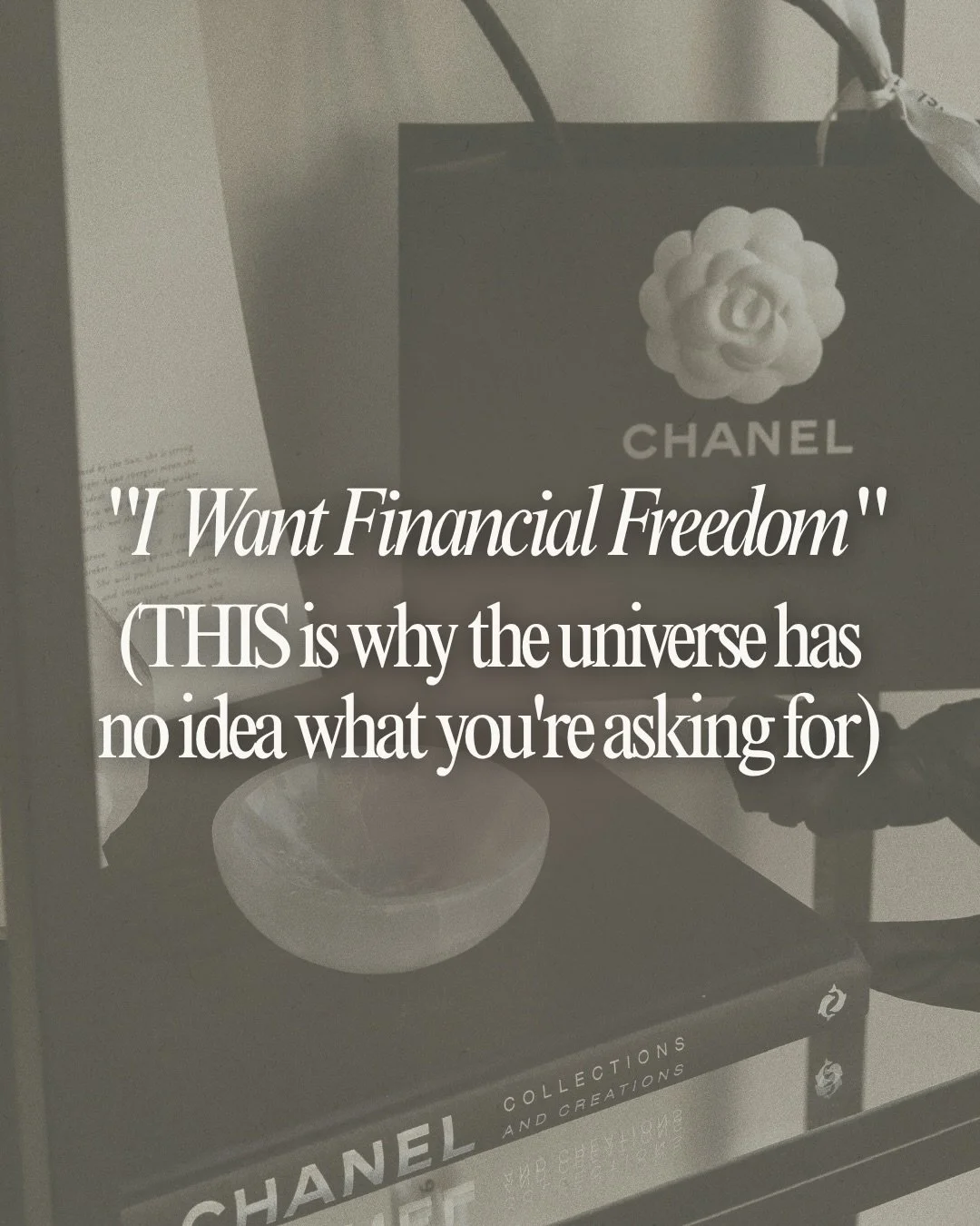 &ldquo;I want financial freedom&rdquo; is one of the most common things I hear and one of the least specific instructions you can give your subconscious mind.

Not because the desire isn&rsquo;t real.
I know It&rsquo;s real.
But the subconscious does