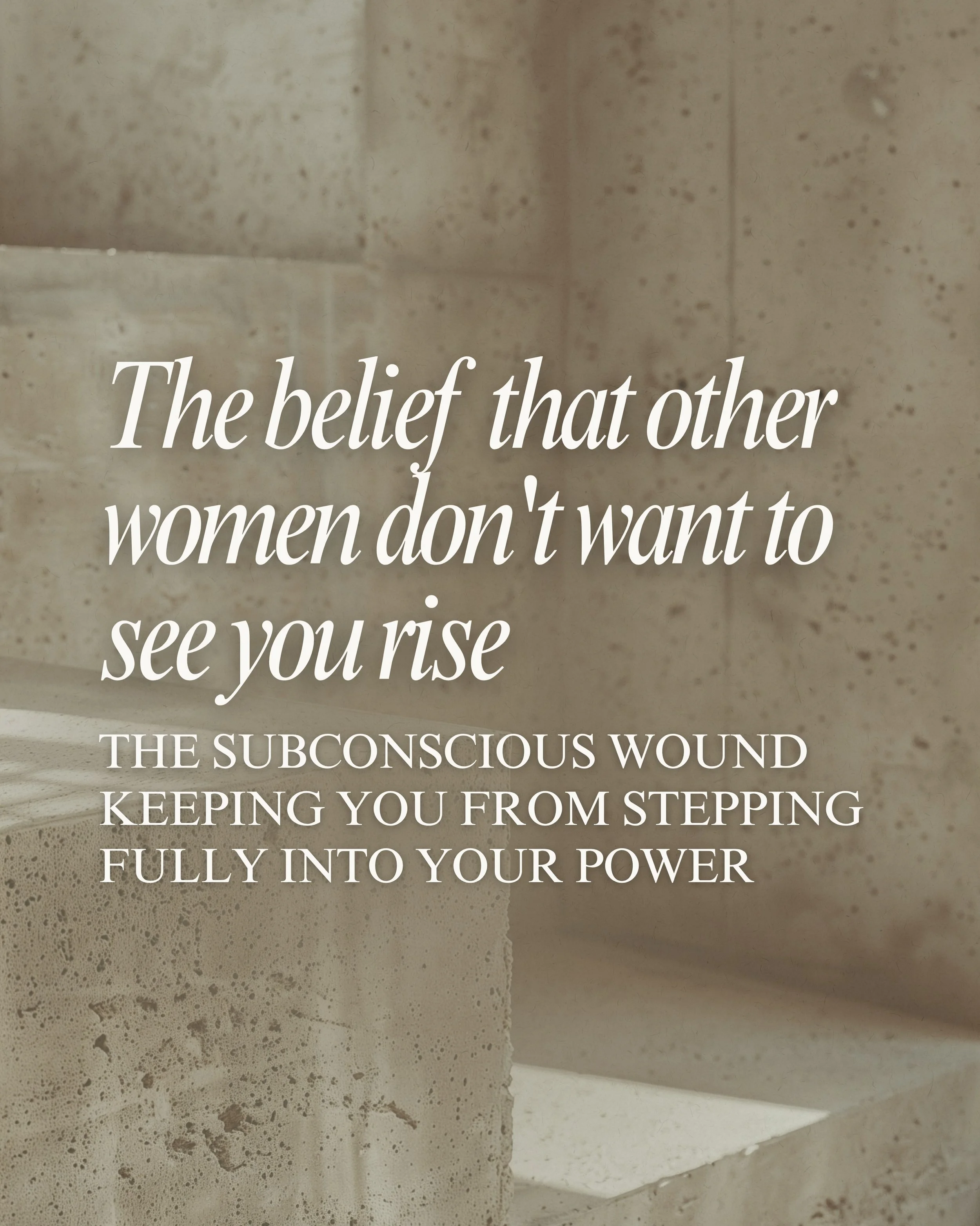 There was a version of me who genuinely believed that succeeding too much would cost me the people I loved.

Not as a thought I entertained and dismissed. As a full-body bracing response. As the thing that made me pull back right at the threshold of 