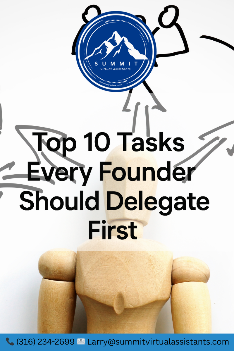 Top 10 Tasks Every Founder Should Delegate First