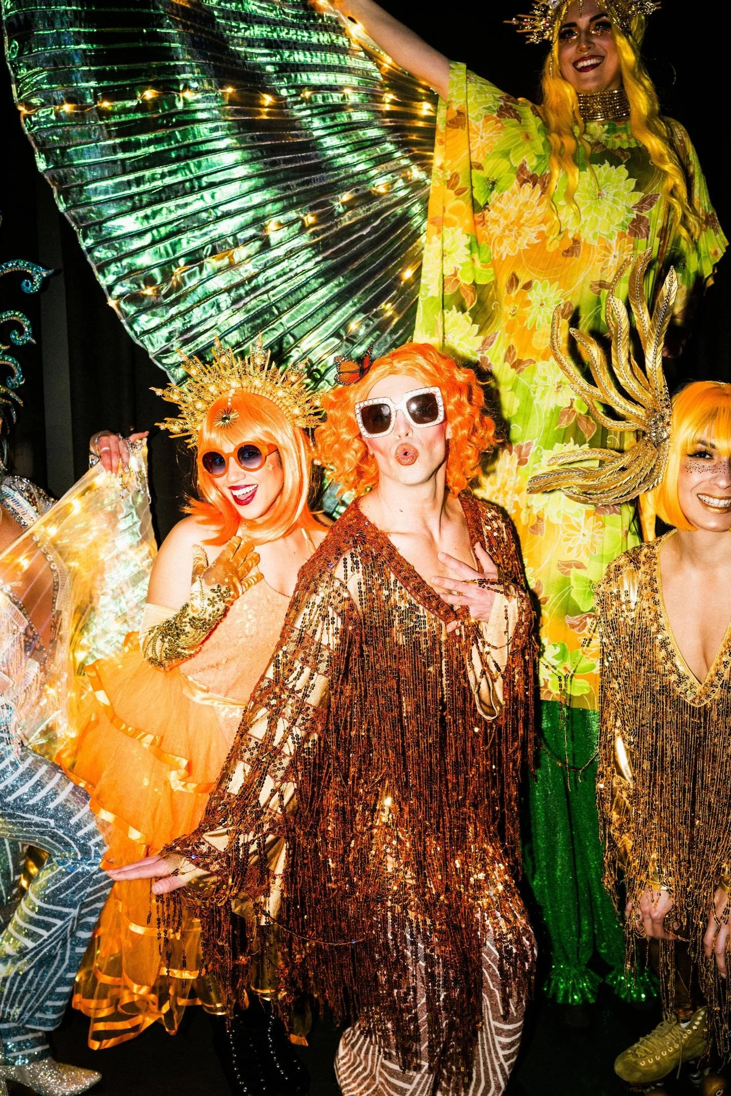 Live performers, EXPLORE party, Seattle