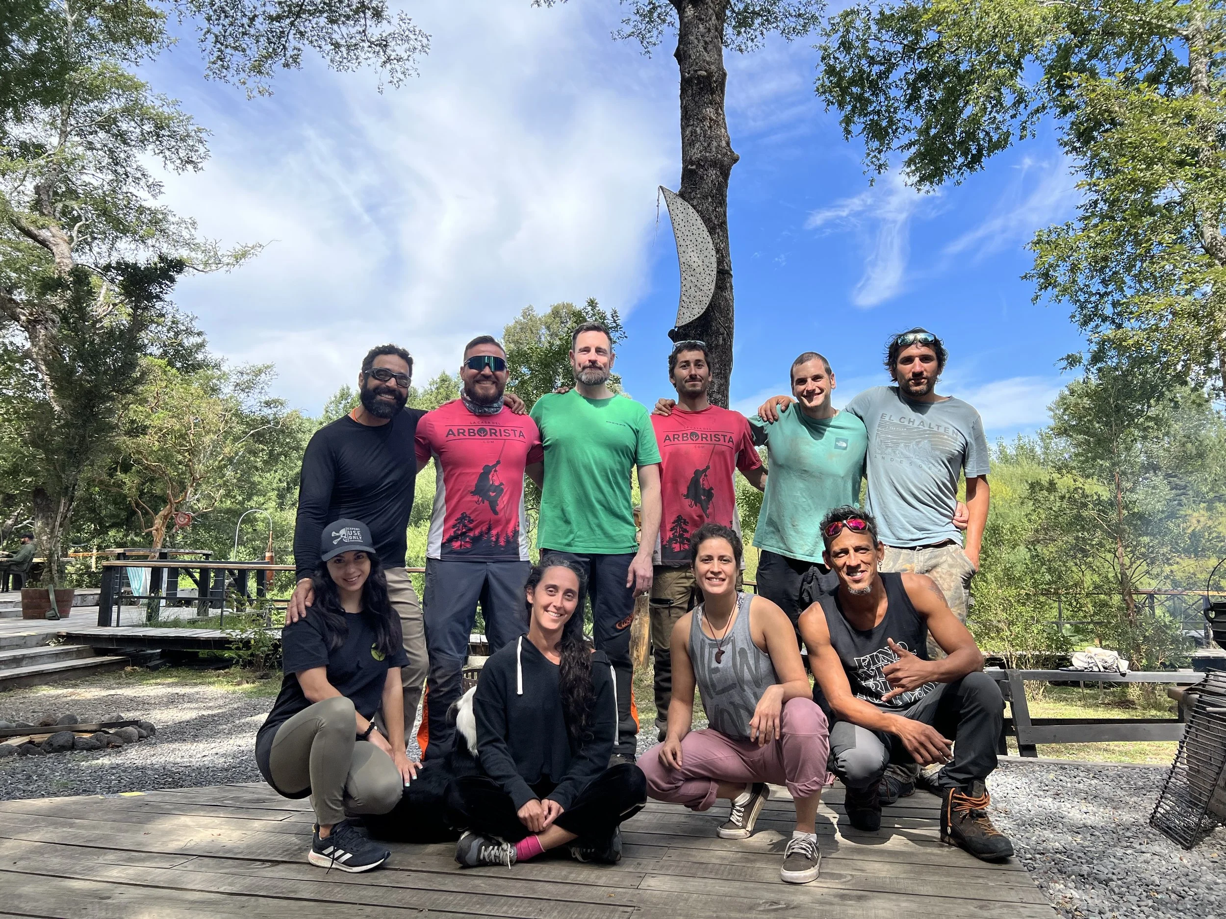 Arborcamp in Pucón, Chile