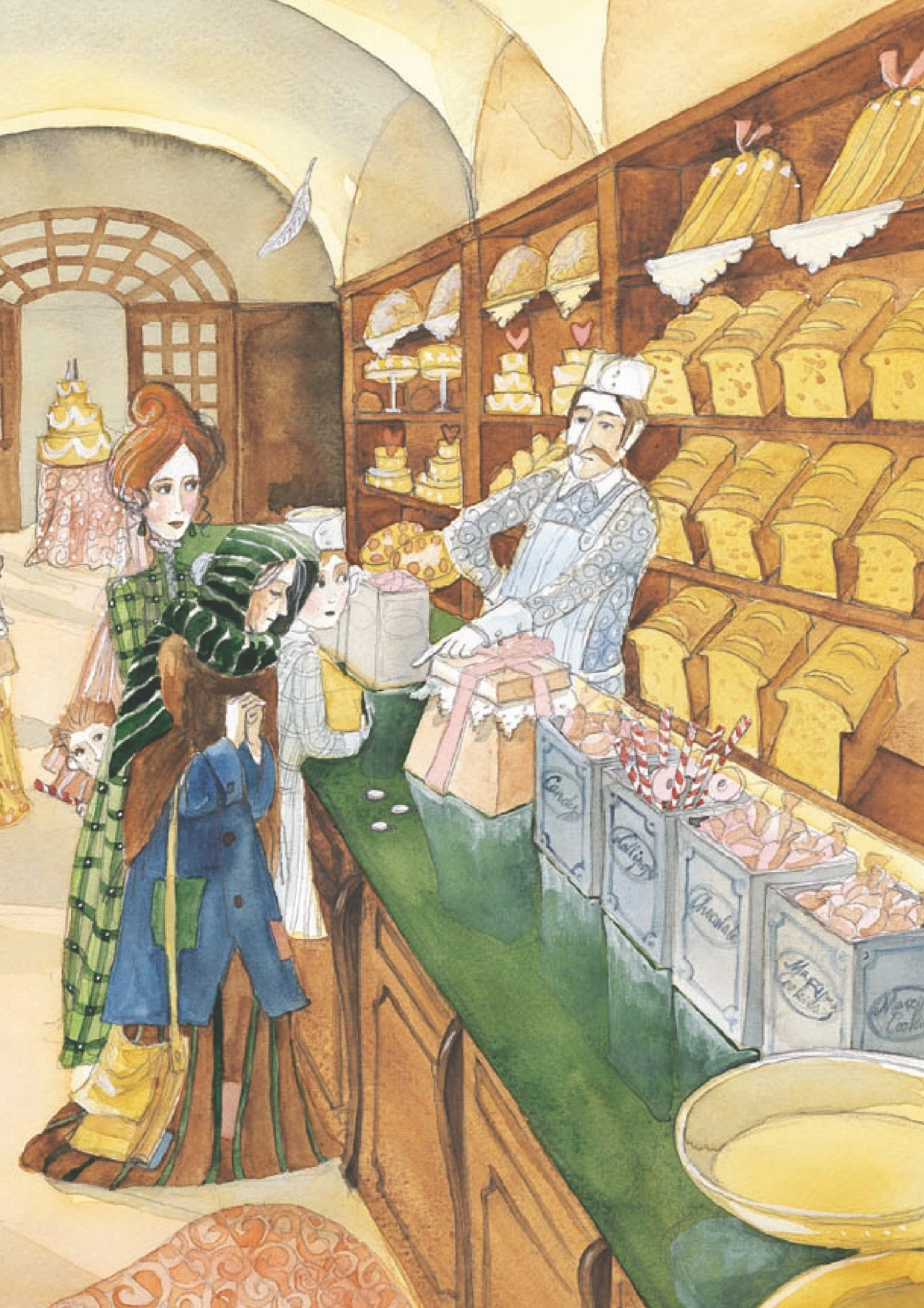 Interior Catholic children's picture book The Weight of a Mass, A Tale of Faith