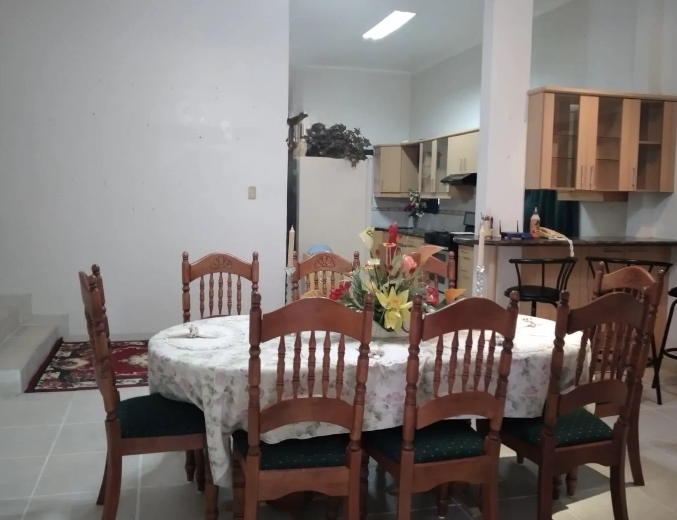 Dining area of main house