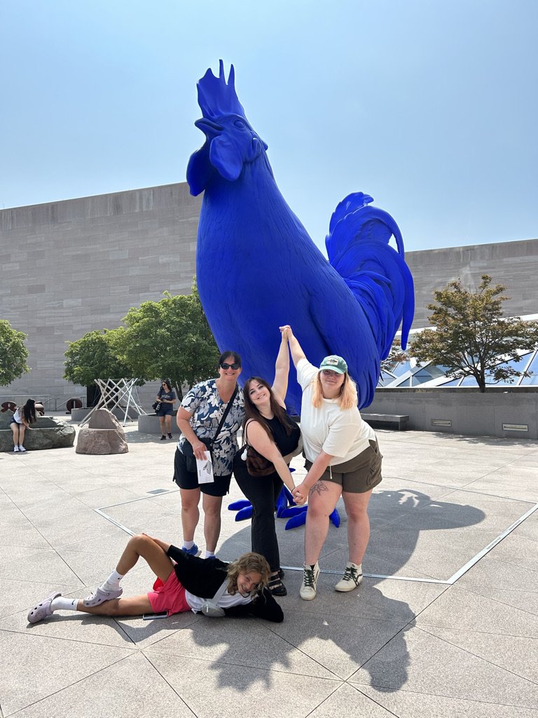 Big Blue Rooster!