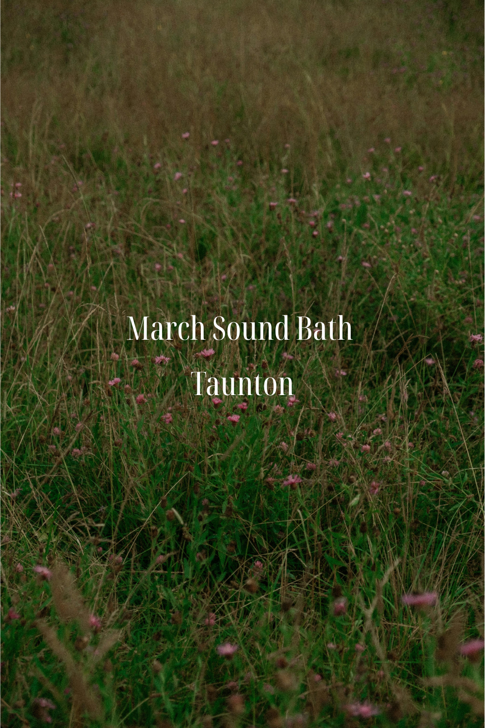Sound Bath - Bishops Hull Hub 15/03/2026