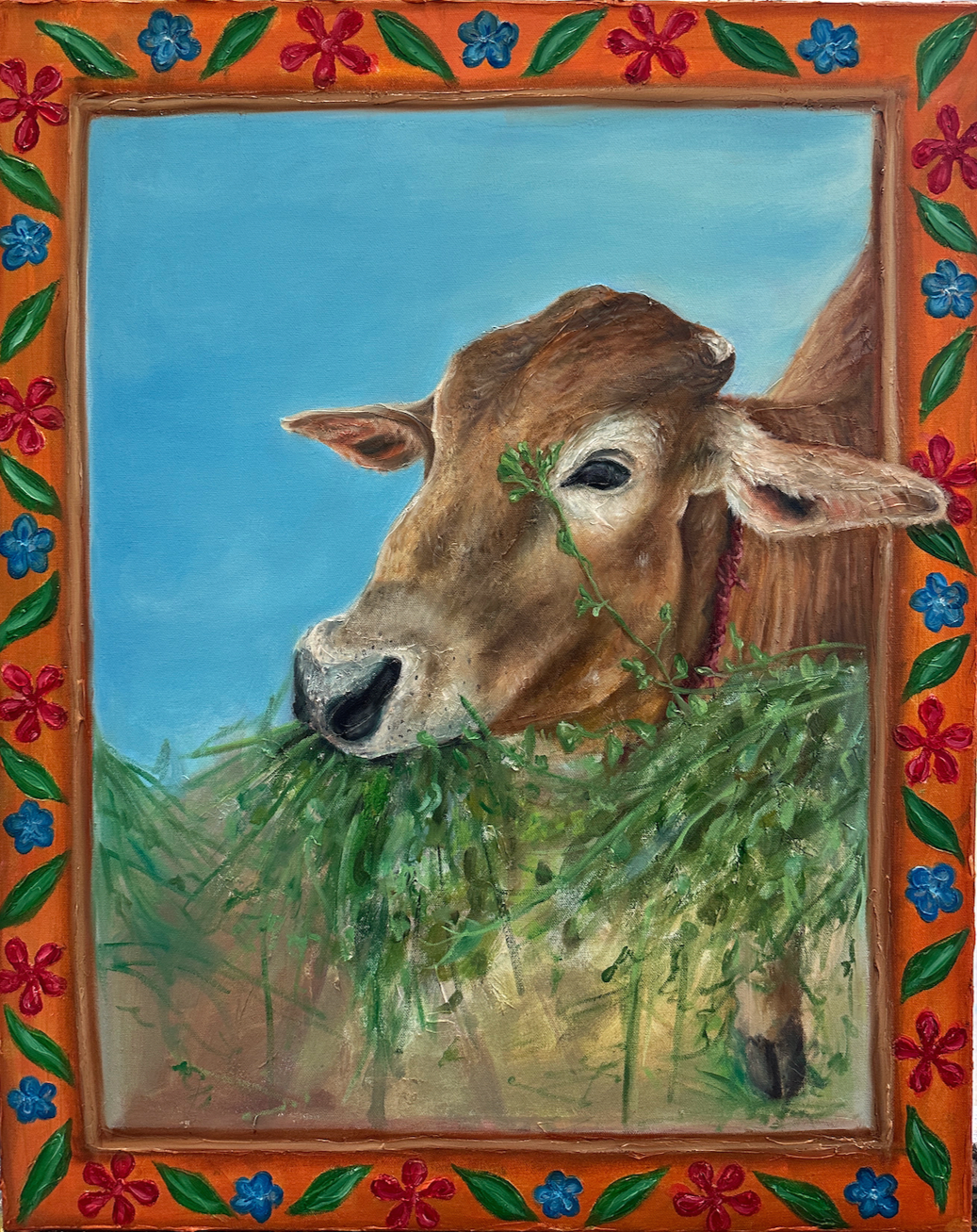 "Gograsa,"
Oil on Canvas,
2024