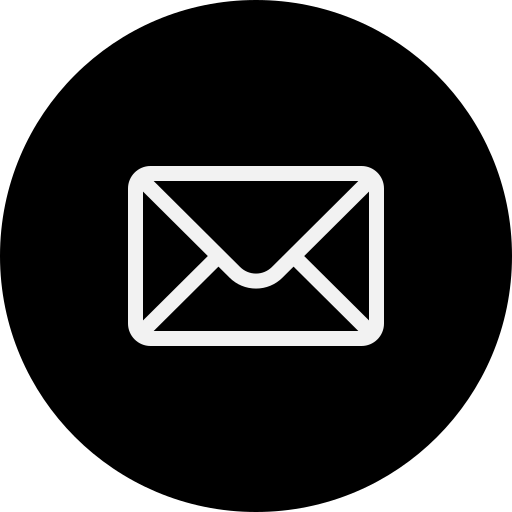 Envelope icon representing email or messaging.
