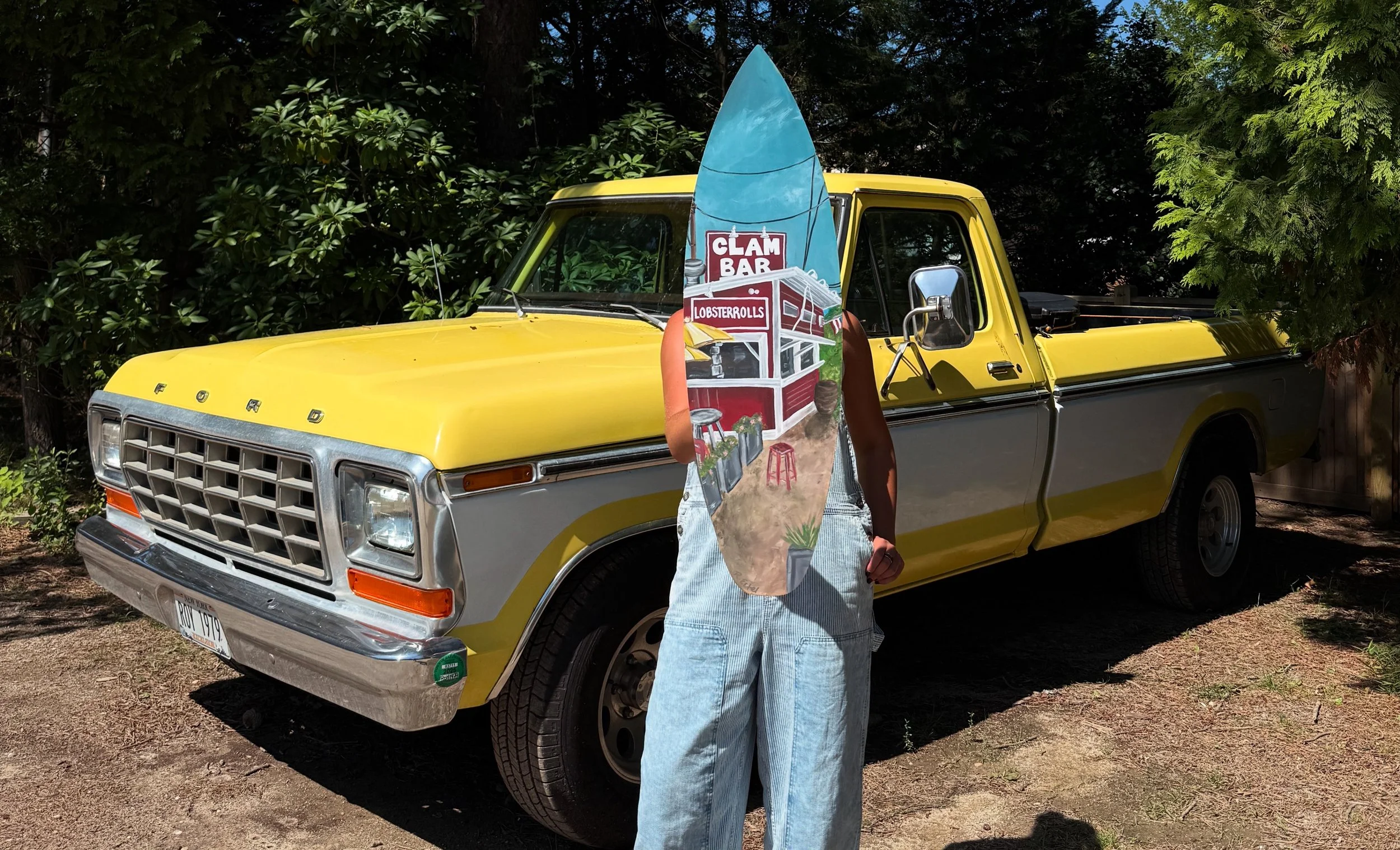 Clam Bar Mini Surfboard