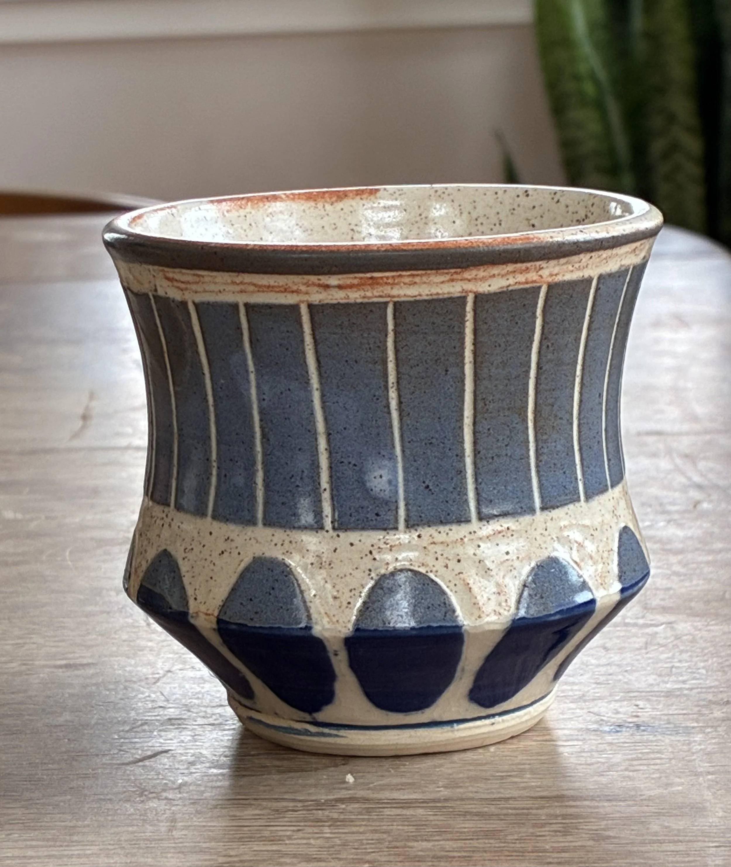 Blue Circus Teacup