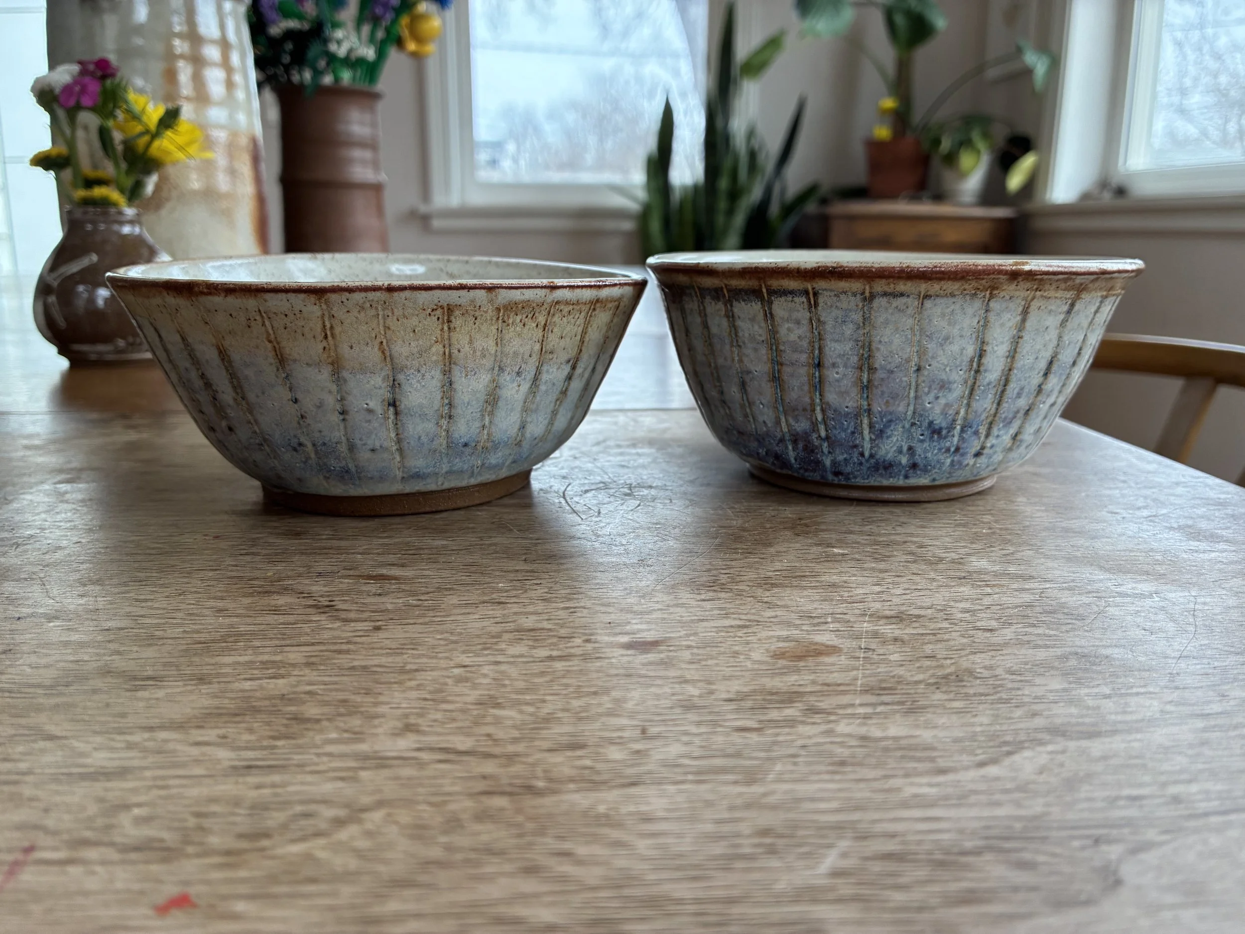 Juicy Iron Striped Dessert Bowls