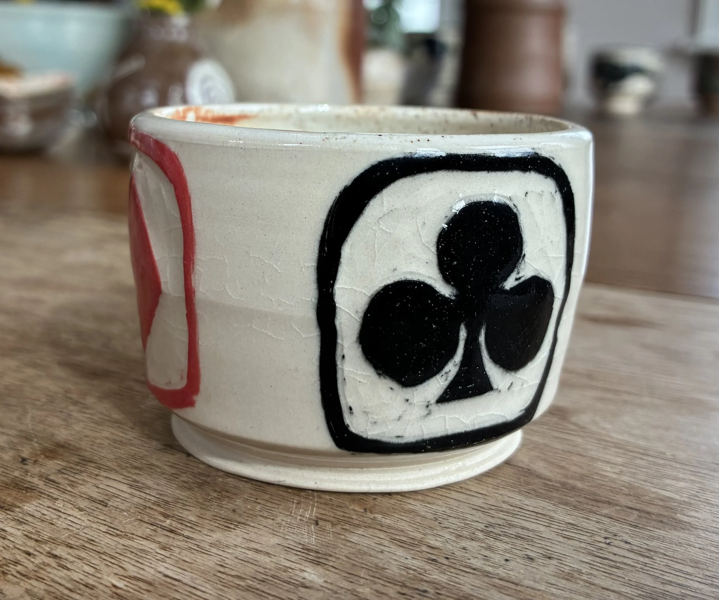 Tiny Card Whiskey Cup