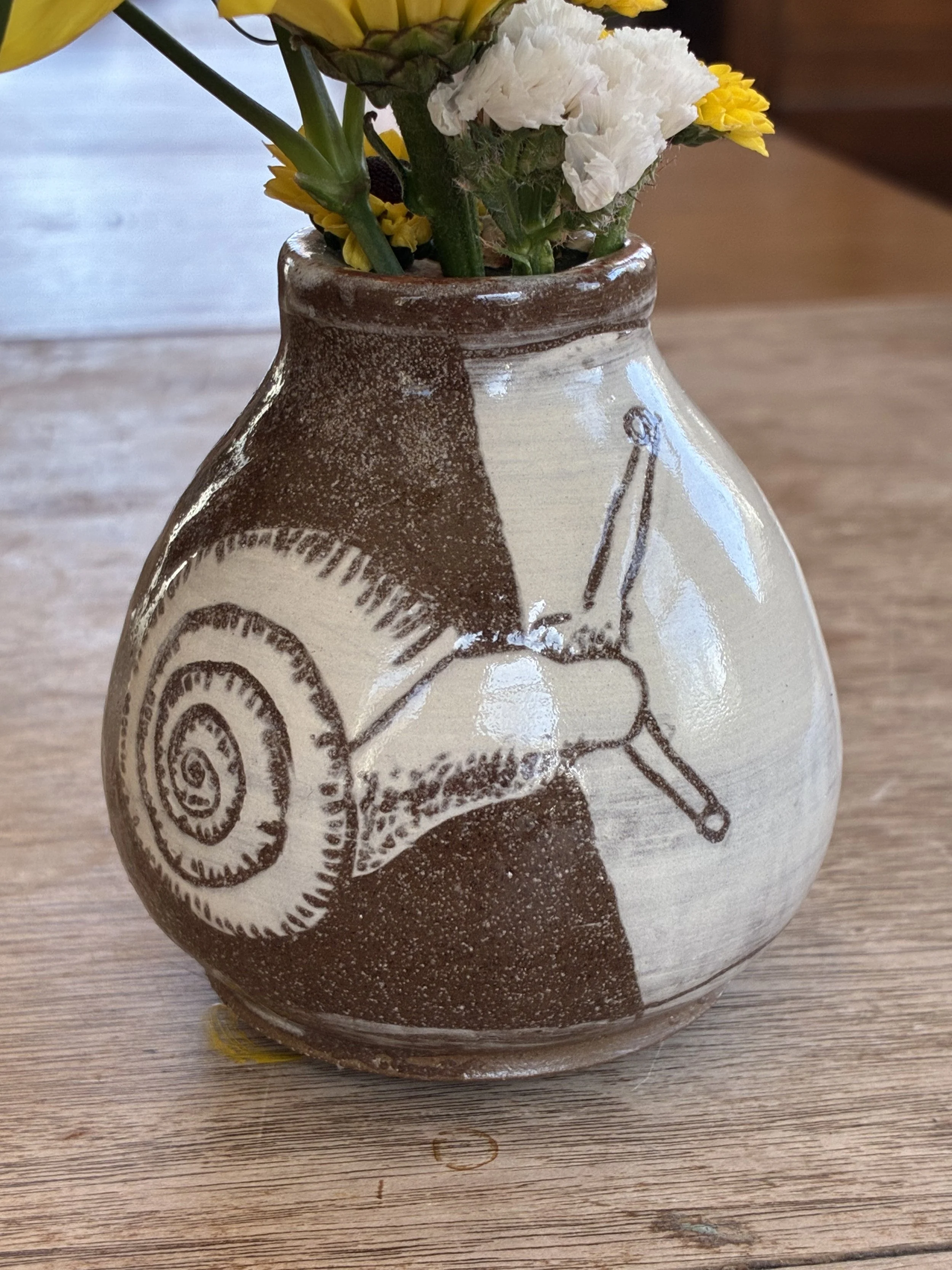 Snail Bud Vase #1