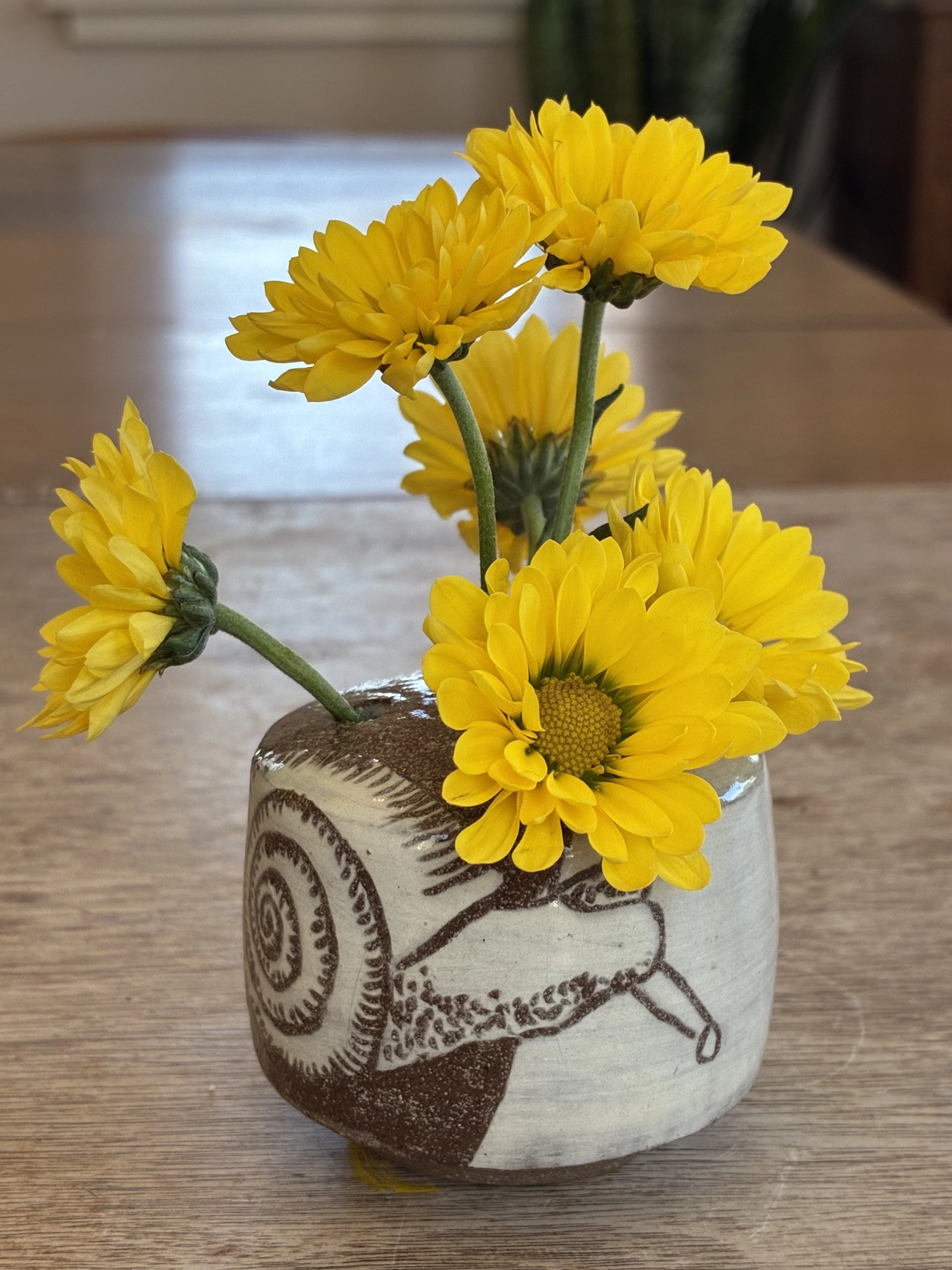 Snail Bud Vase #2
