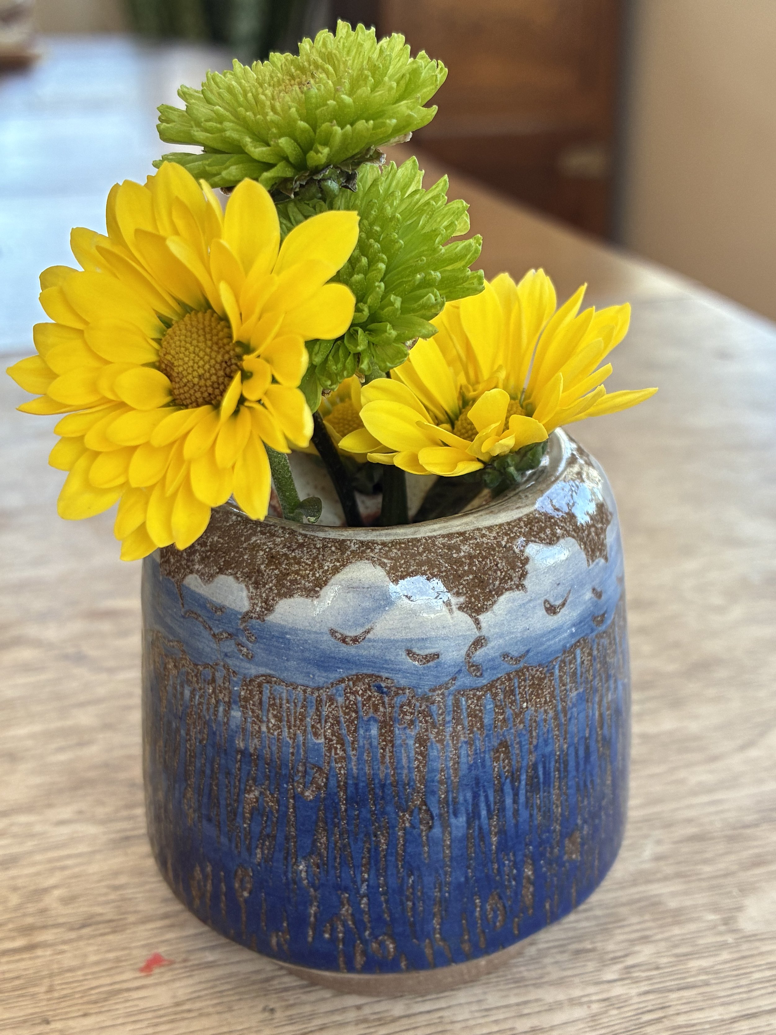 Storm Cloud Bud Vase