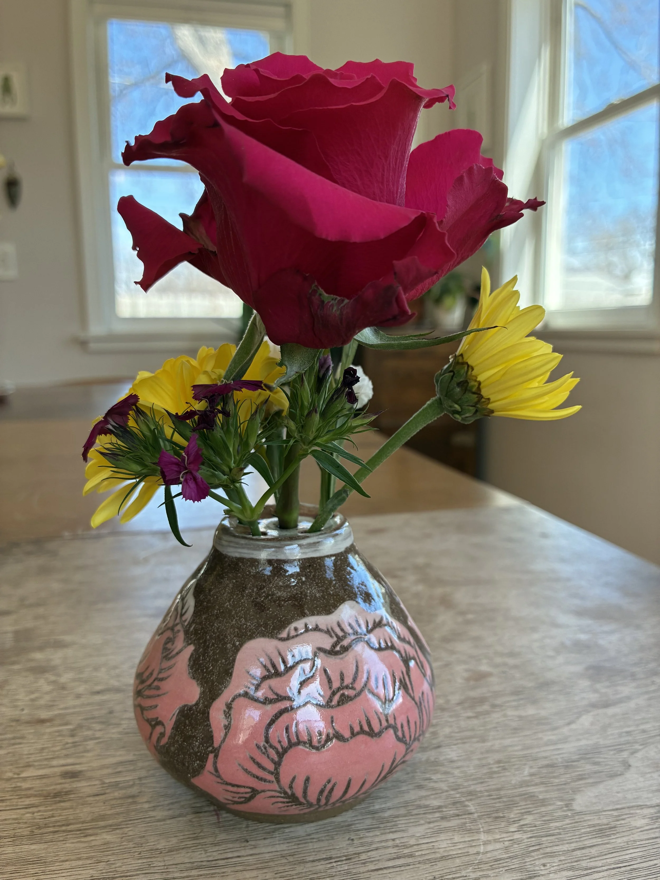 Peony Bud Vase #2