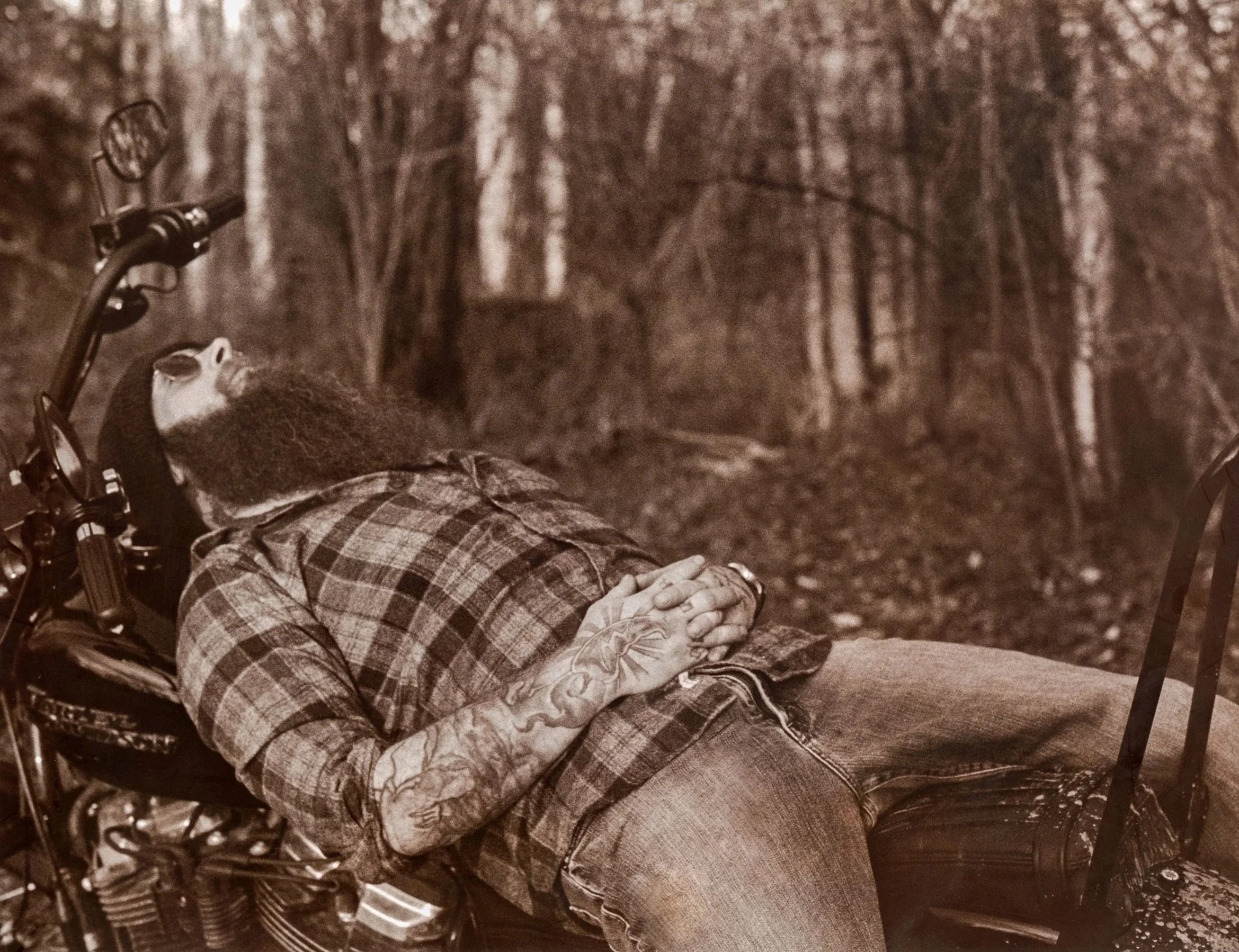 Copper-Toned Selfie; 2025