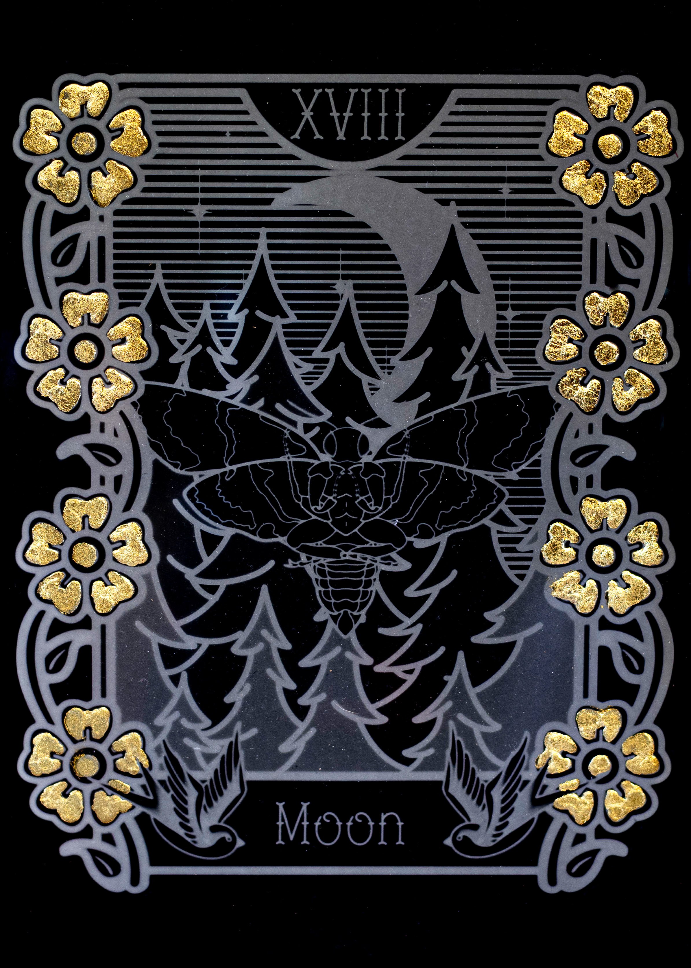 Moon: Death's Head Hawkmoth (Acherontia atropos), 2025
