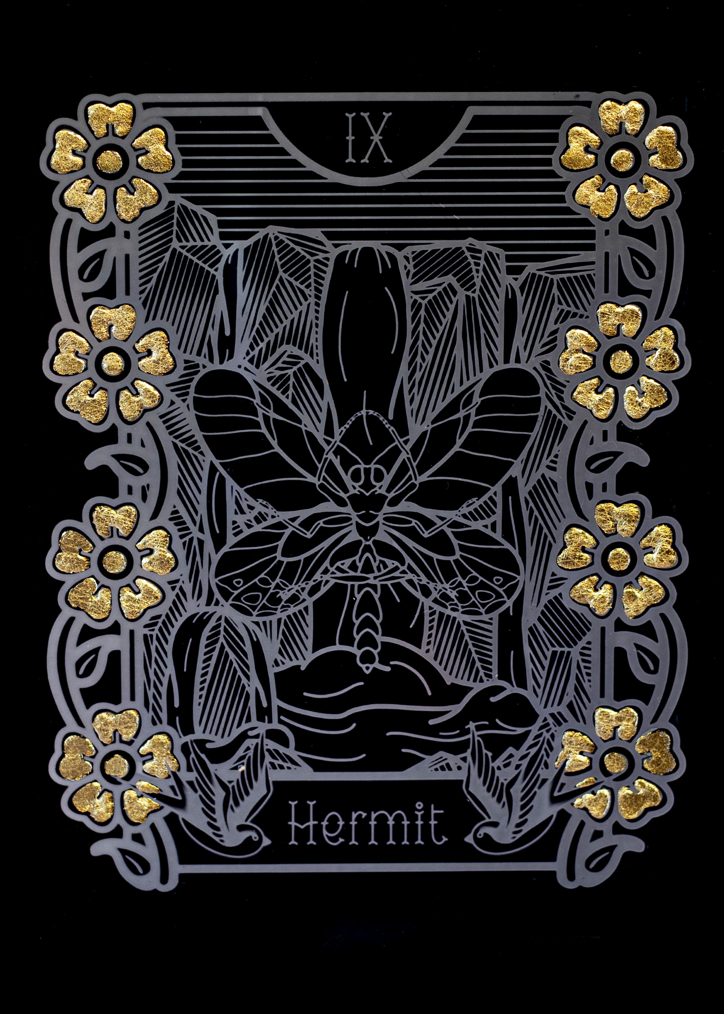 Hermit: Glasswing Butterfly (Greta morgane oto), 2025